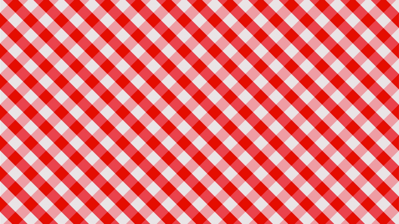 Rot-weiß Kariertes Textil. Wallpaper in 1366x768 Resolution