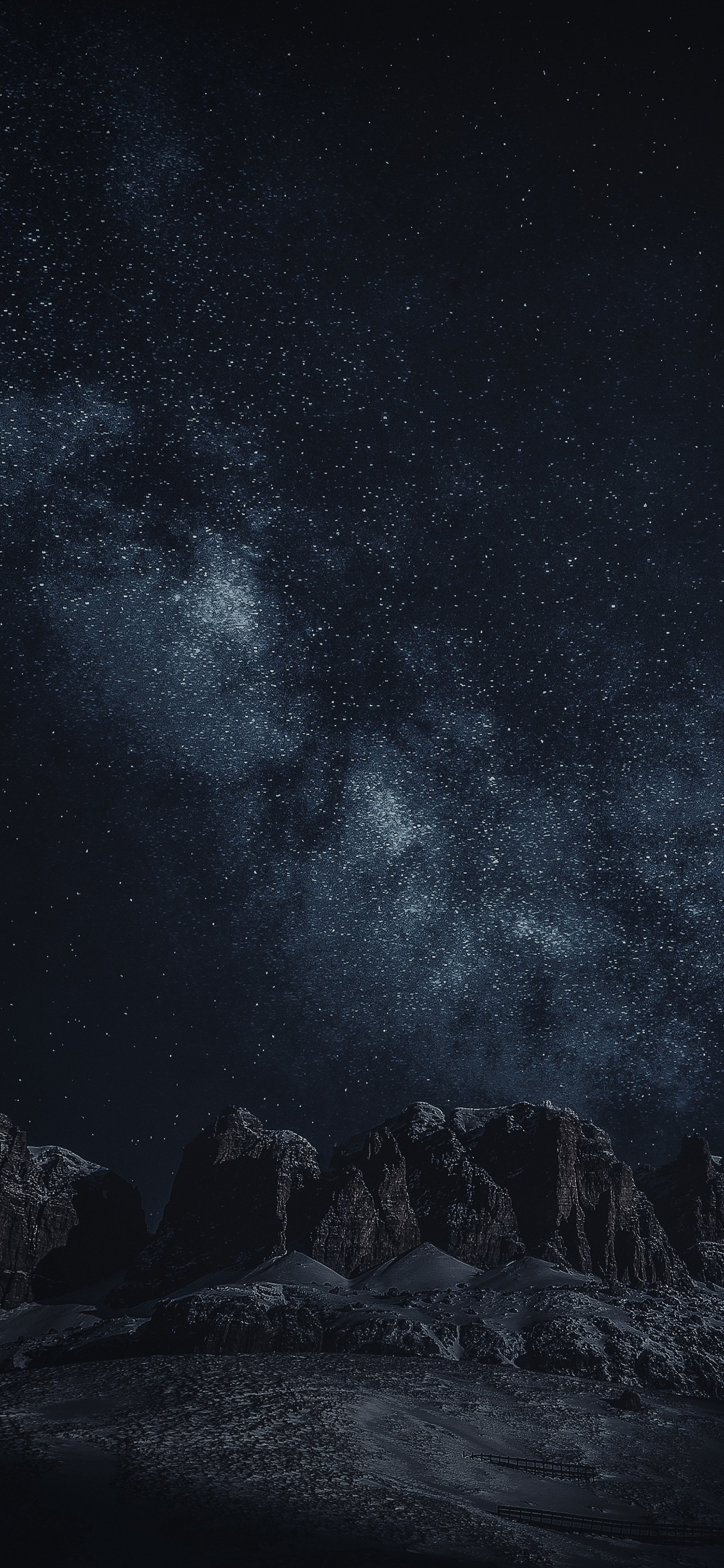 Univers, Paysage Naturel, Objet Astronomique, Sciences, Minuit. Wallpaper in 1242x2688 Resolution