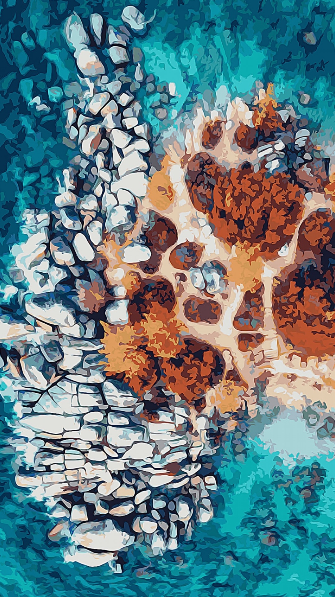 Google, Google Pixel 4, Agua, Pixel 4, Azul. Wallpaper in 1080x1920 Resolution