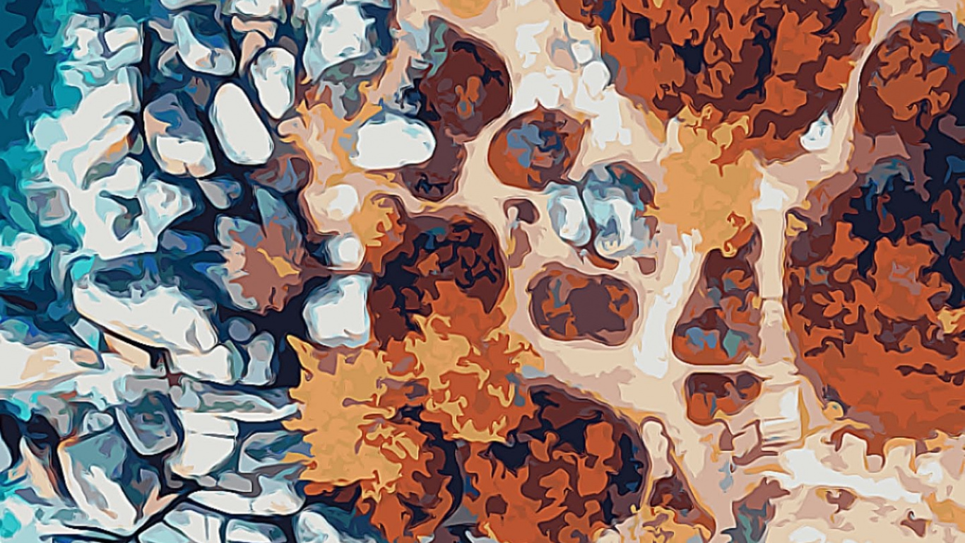 Google, Google Pixel 4, Wasser, Pixel 4, Blau. Wallpaper in 1366x768 Resolution