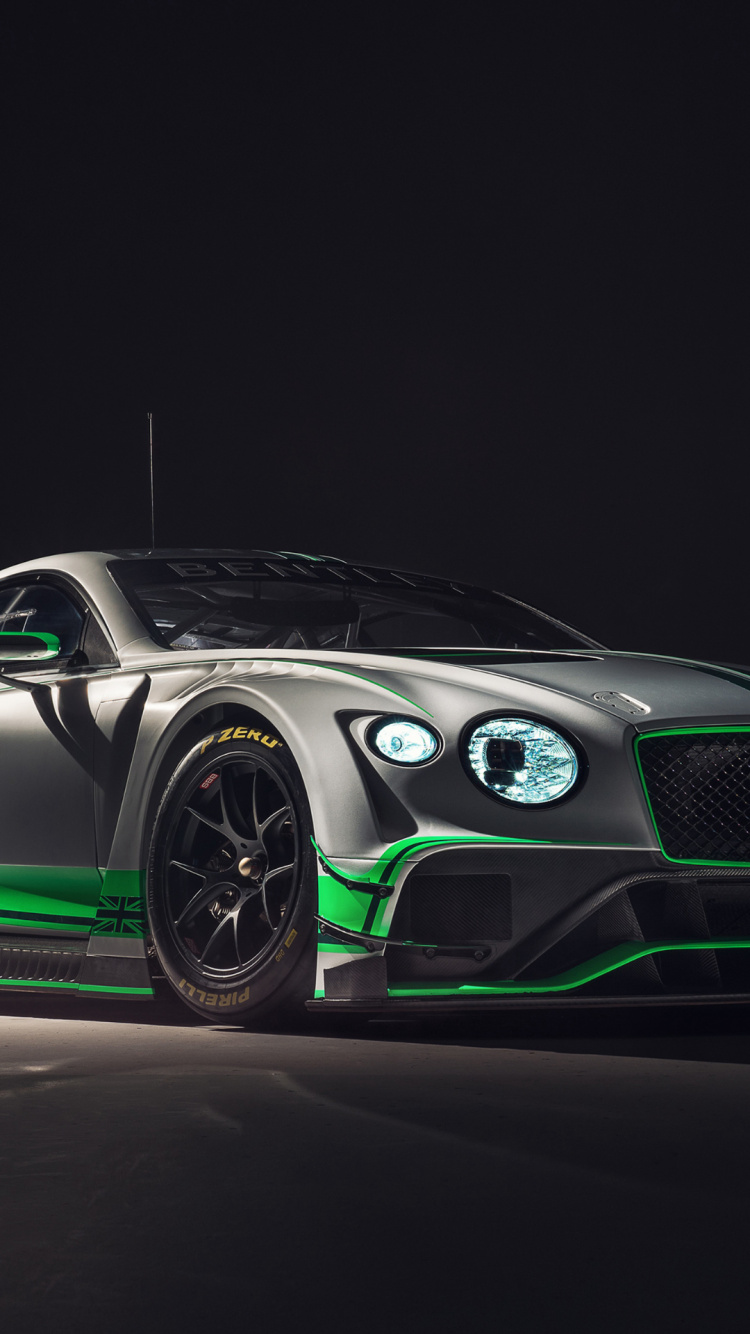 Bentley Continental GT3, Bentley Continental Gt, Éperon Volant Bentley, Bentley, Bentley Motors Limited. Wallpaper in 750x1334 Resolution
