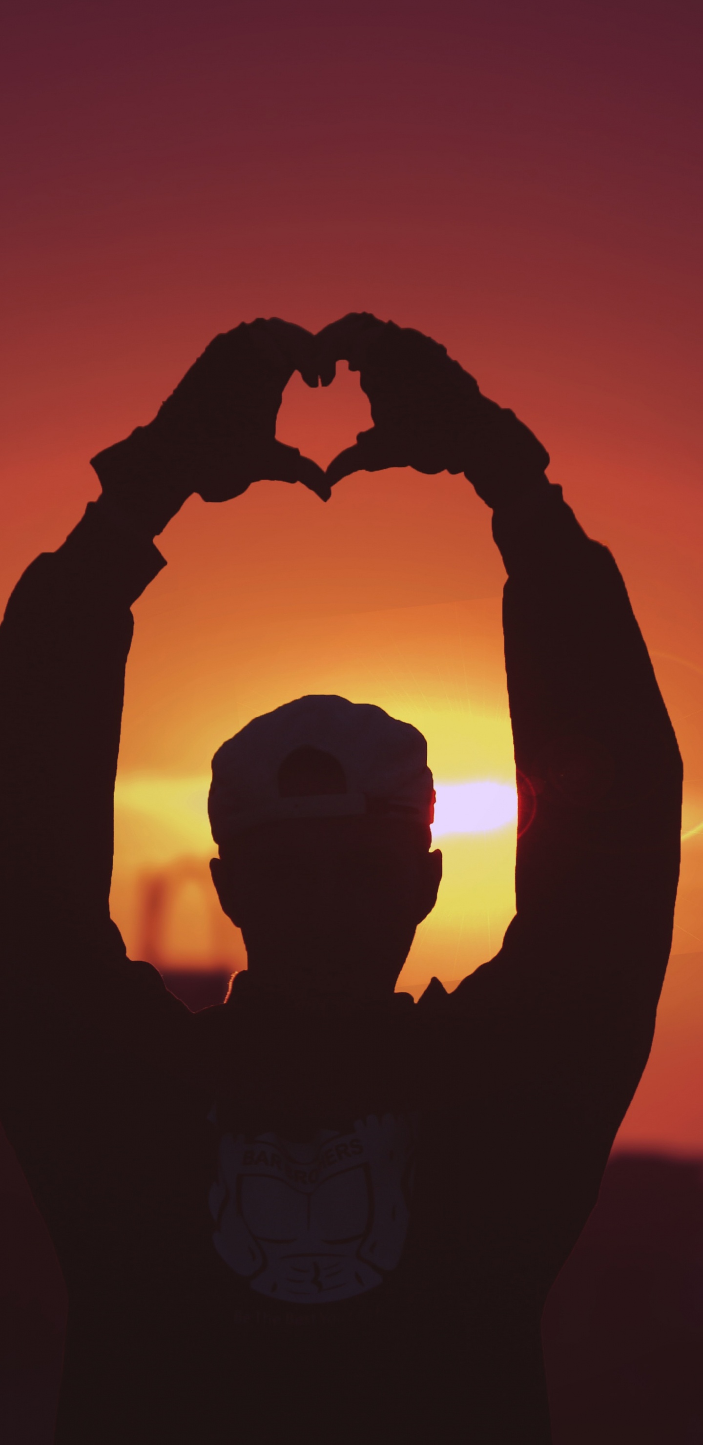 Chaleur, Rétro-éclairage, Silhouette, Lever, Mettre en Évidence. Wallpaper in 1440x2960 Resolution