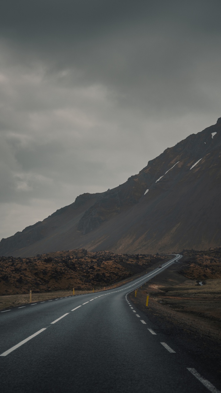 Cloud, Road, Hochland, Bergigen Landschaftsformen, Wildnis. Wallpaper in 720x1280 Resolution
