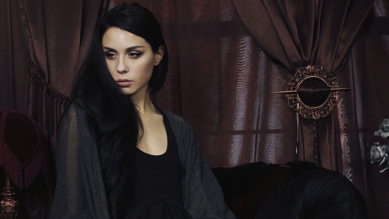 Beauty, Face, Skin, Head, Fashion. Wallpaper in 1366x768 Resolution