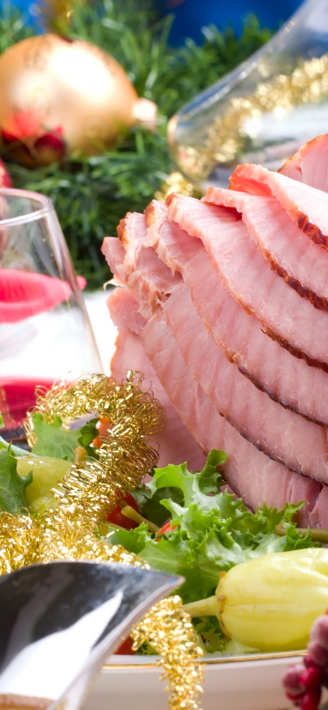 Weihnachten, Lebensmittel, Küche, Gericht, Cold Cut. Wallpaper in 1242x2688 Resolution