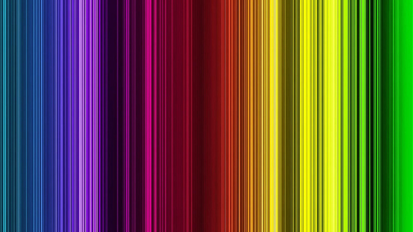 Rot-gelb Gestreifte Abbildung. Wallpaper in 1366x768 Resolution