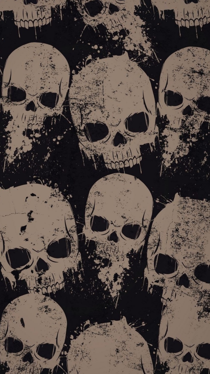 Skull, Head, Mouth, White, Organ. Wallpaper in 720x1280 Resolution