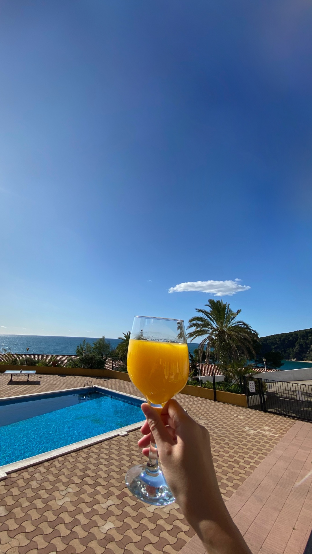 Spain, Water, Swimming Pool, Drink, Tableware. Wallpaper in 1080x1920 Resolution