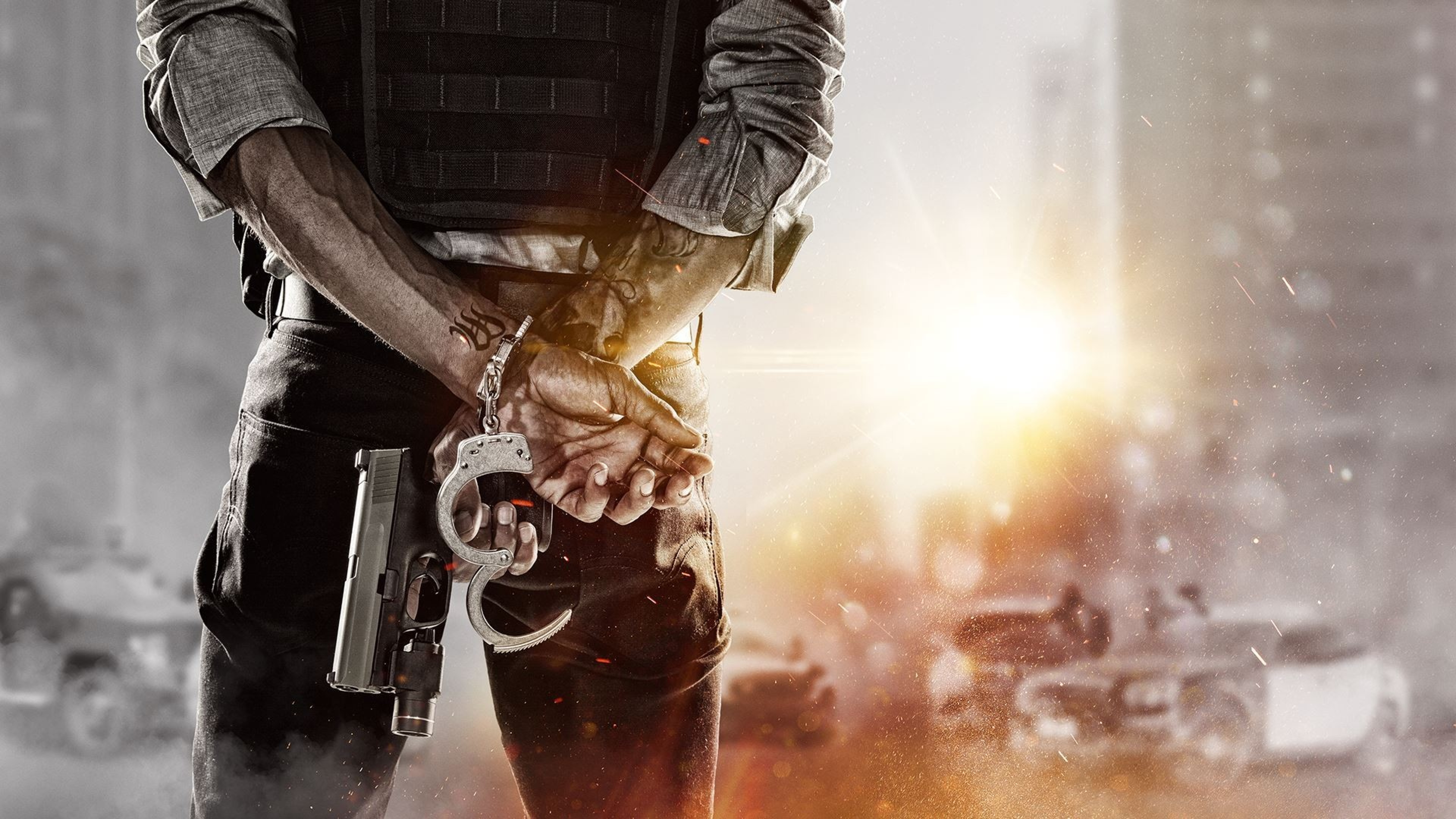 Battlefield Hardline, Xbox One, Electronic Arts, Campo de Batalla 1. Wallpaper in 7680x4320 Resolution