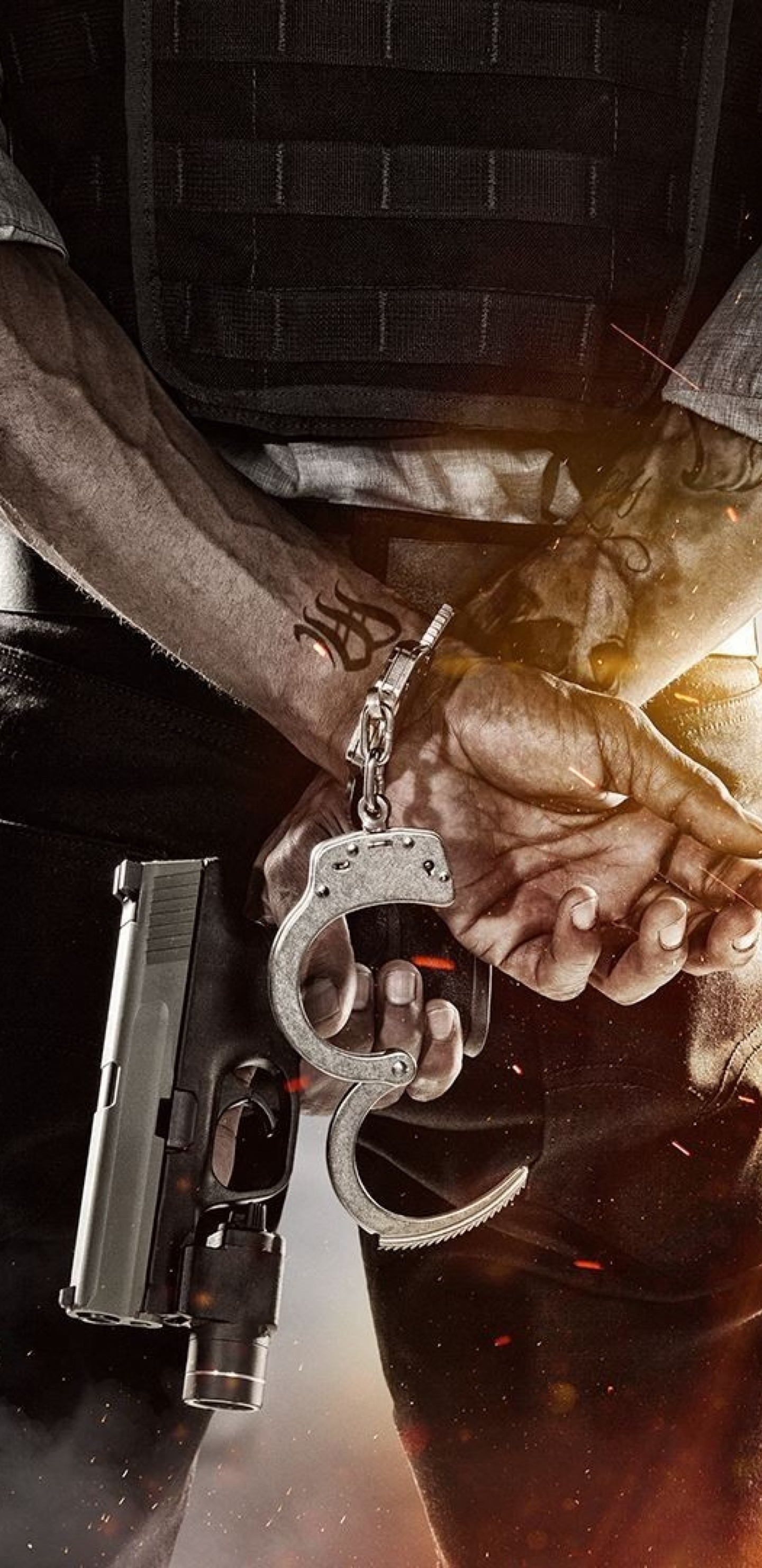 Battlefield Hardline, Xbox One, Electronic Arts, Les Jeux Vidéo, Champ de Bataille 1. Wallpaper in 1440x2960 Resolution