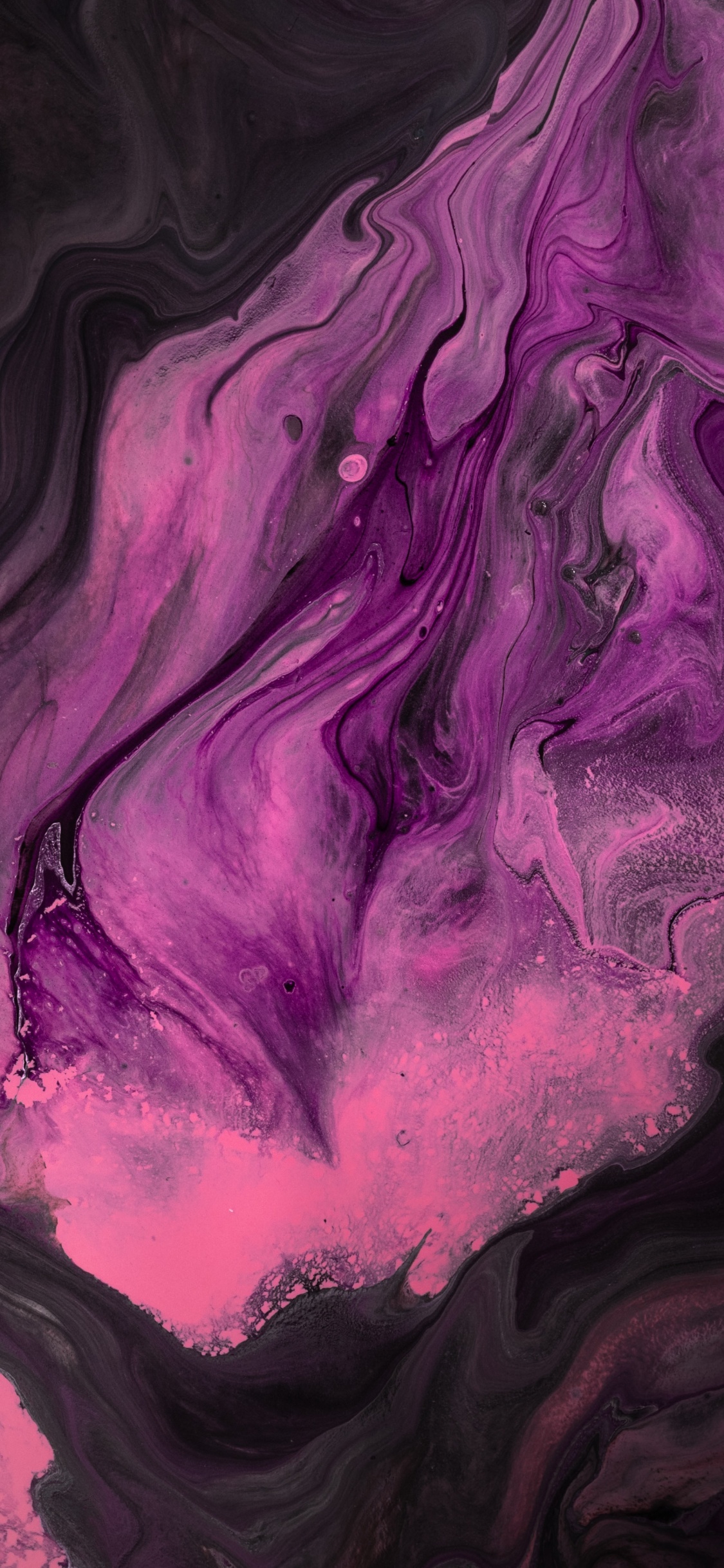 Green and White Abstract Painting. Wallpaper in 1125x2436 Resolution