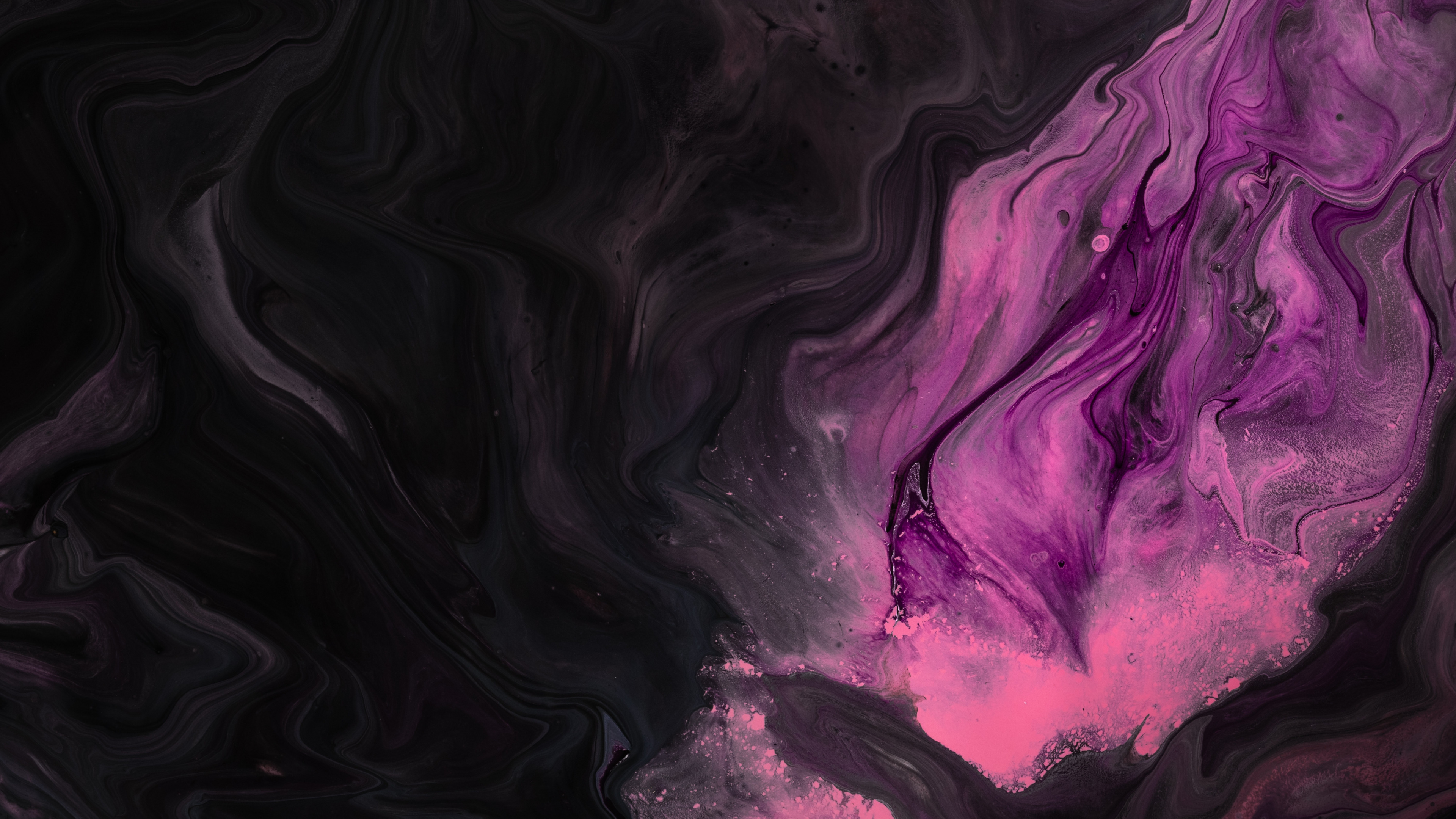 Peinture Abstraite Verte et Blanche. Wallpaper in 3840x2160 Resolution