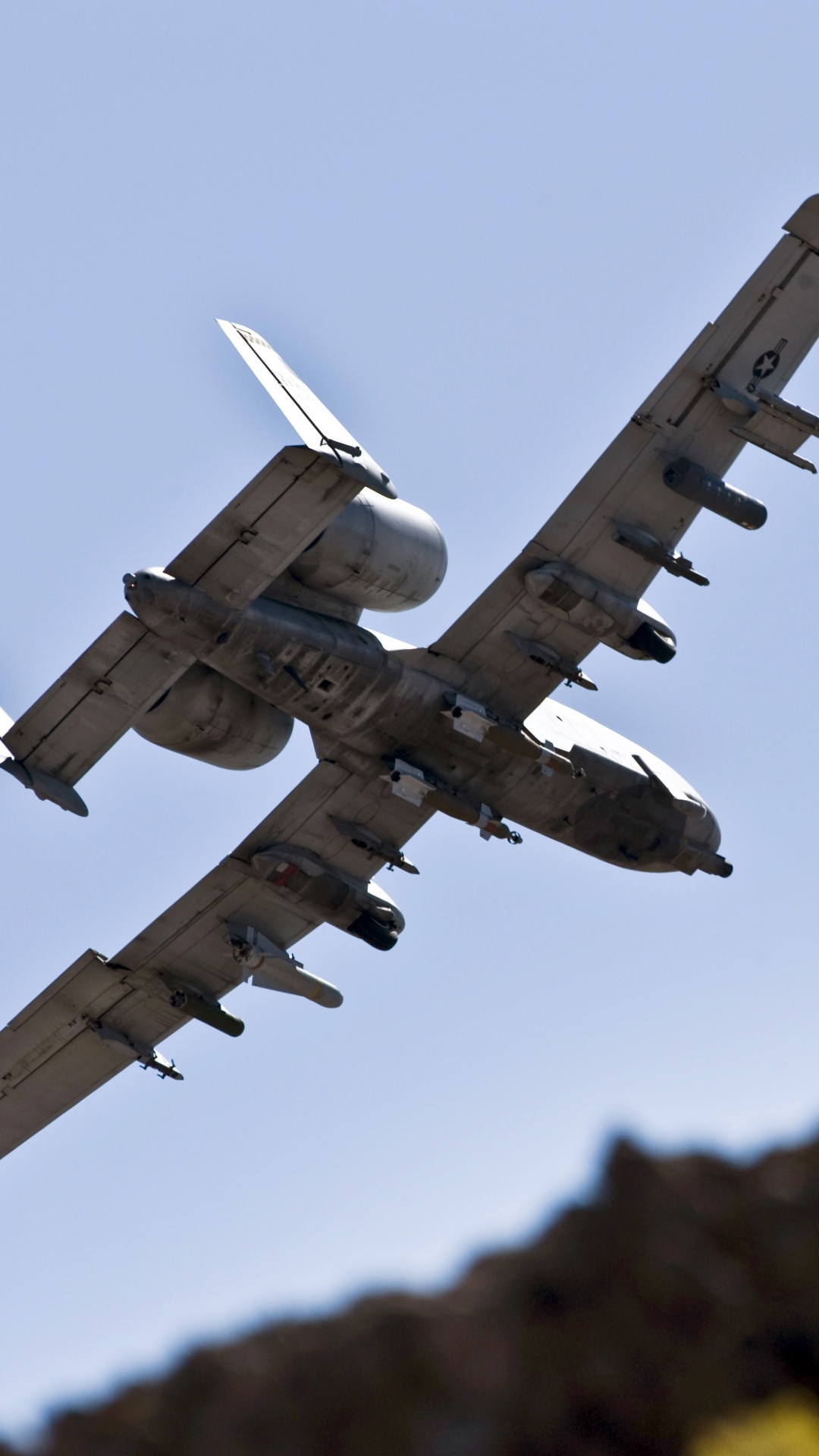 军用飞机, 航空, 航班, 空军, 对地攻击机 壁纸 1080x1920 允许