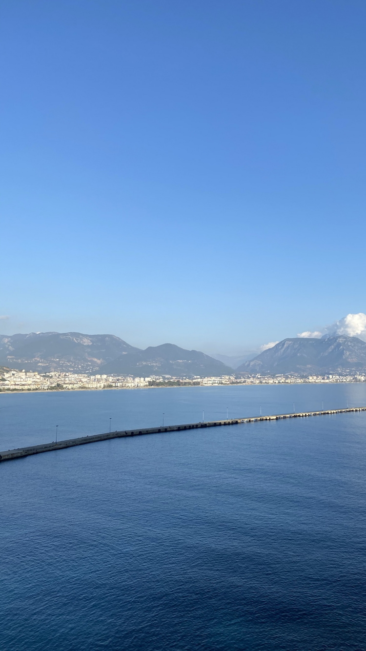 大海, 水资源, 高地, 多山的地貌, 地平线 壁纸 750x1334 允许