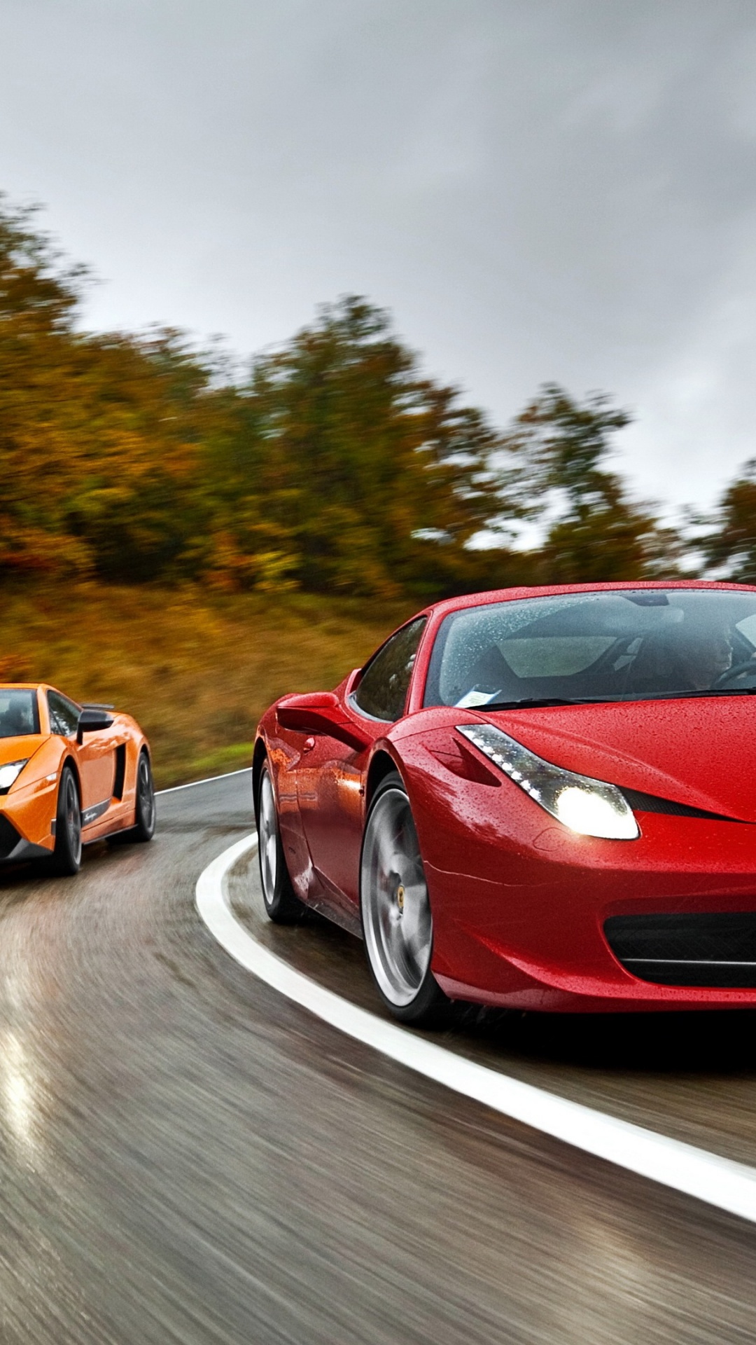 Ferrari 458, Laferrari, Sportwagen, Lamborghini Gallardo, Car. Wallpaper in 1080x1920 Resolution