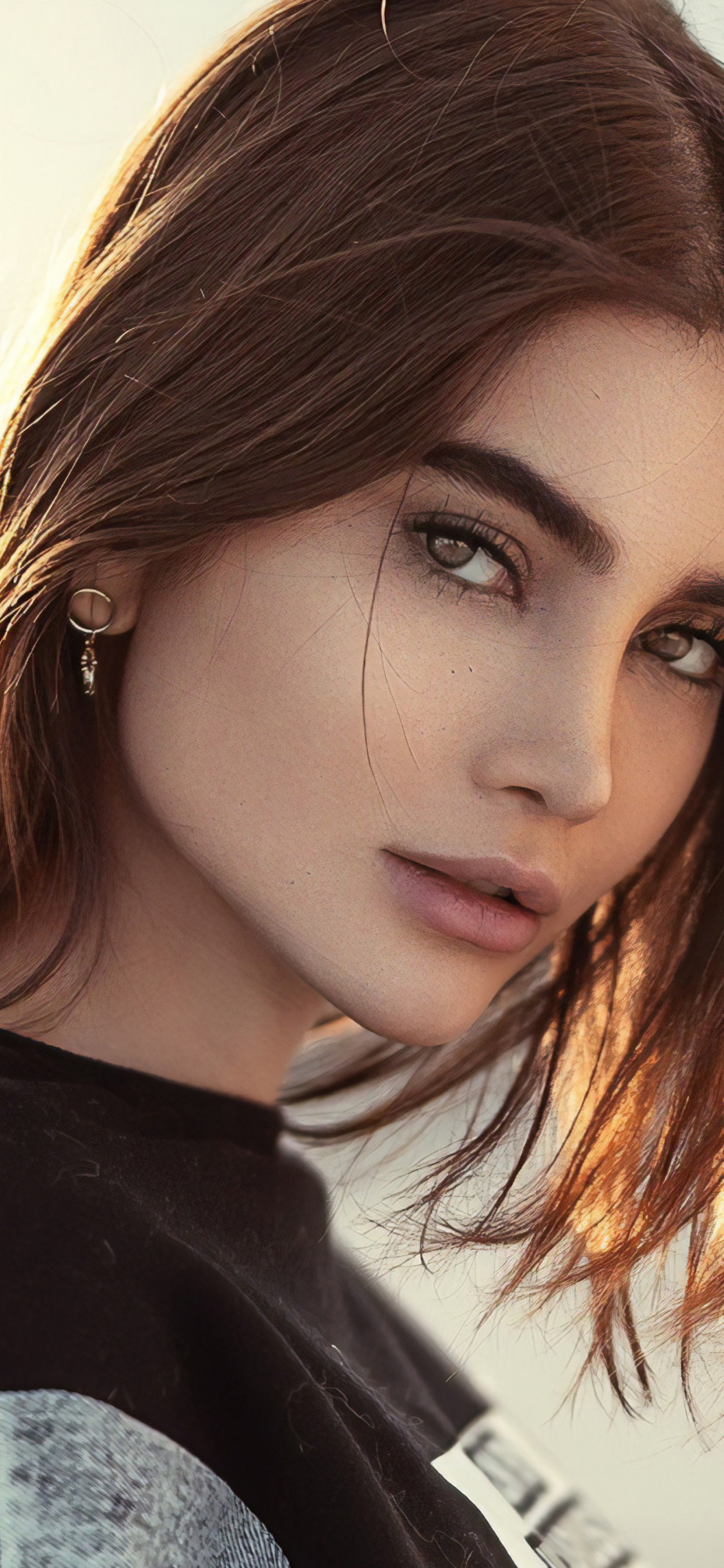 Wenn du Liebe Willst, Haar, Lippe, Augenbraue, Auge. Wallpaper in 1125x2436 Resolution