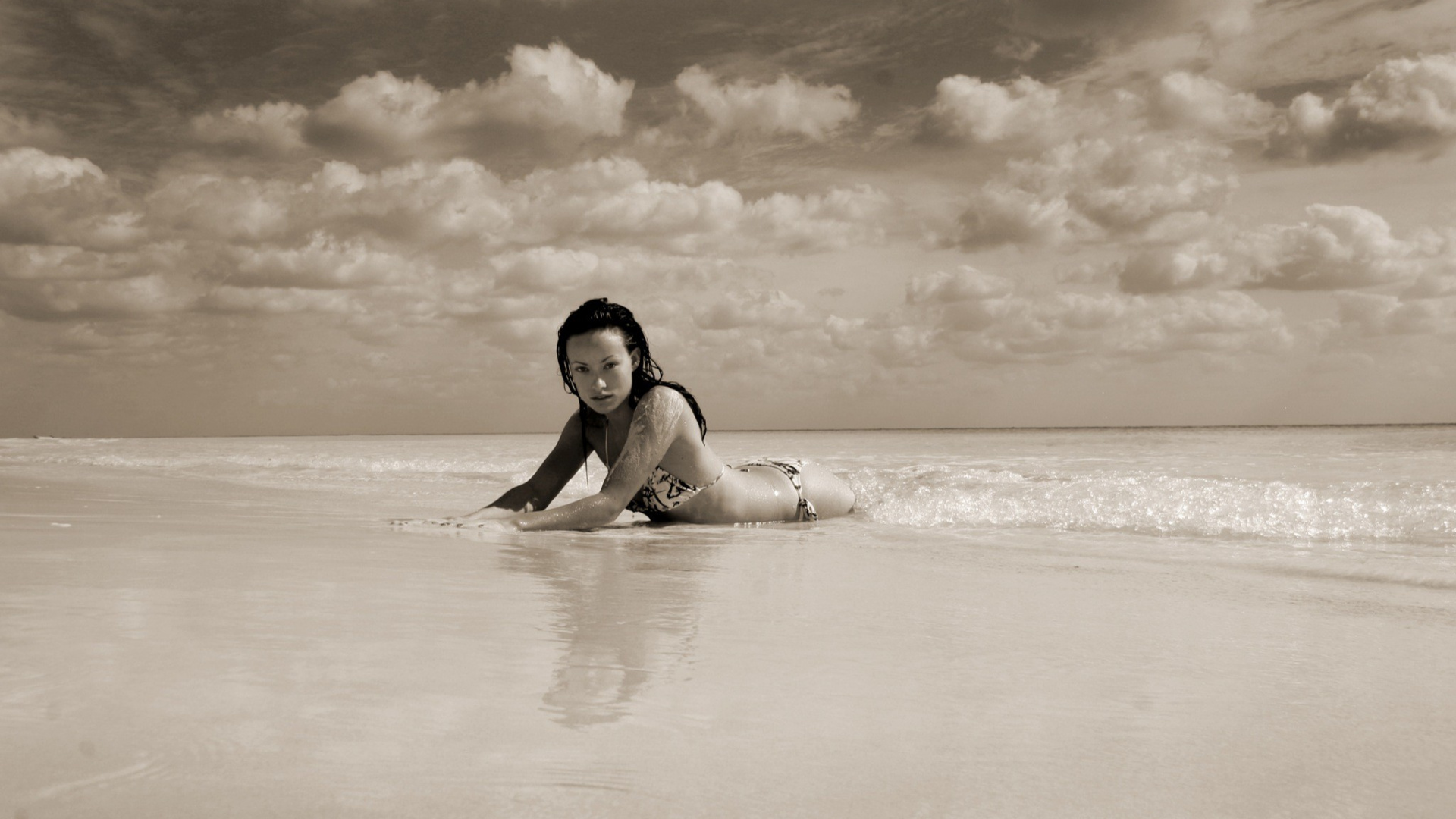 Meer, Urlaub, Welle, Ozean, Wasser. Wallpaper in 1920x1080 Resolution