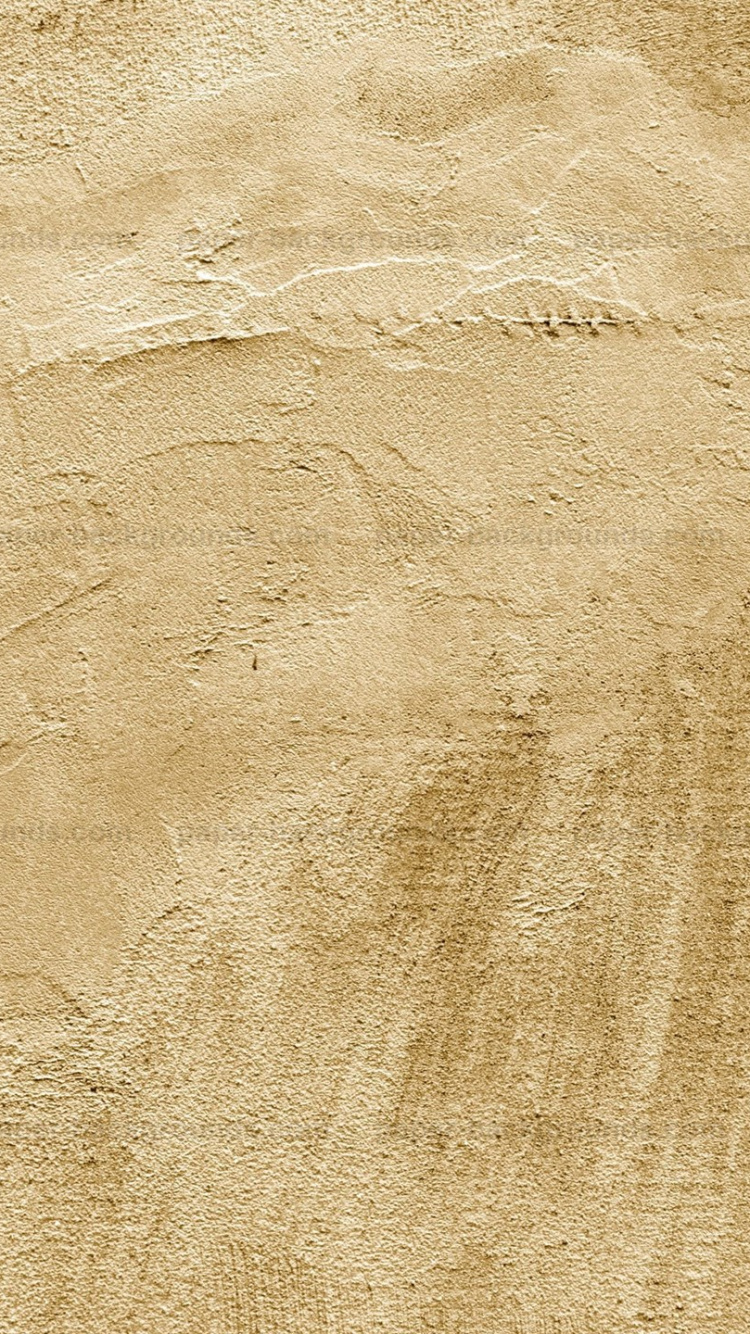 Sable Brun Avec Ombre de Personne. Wallpaper in 750x1334 Resolution