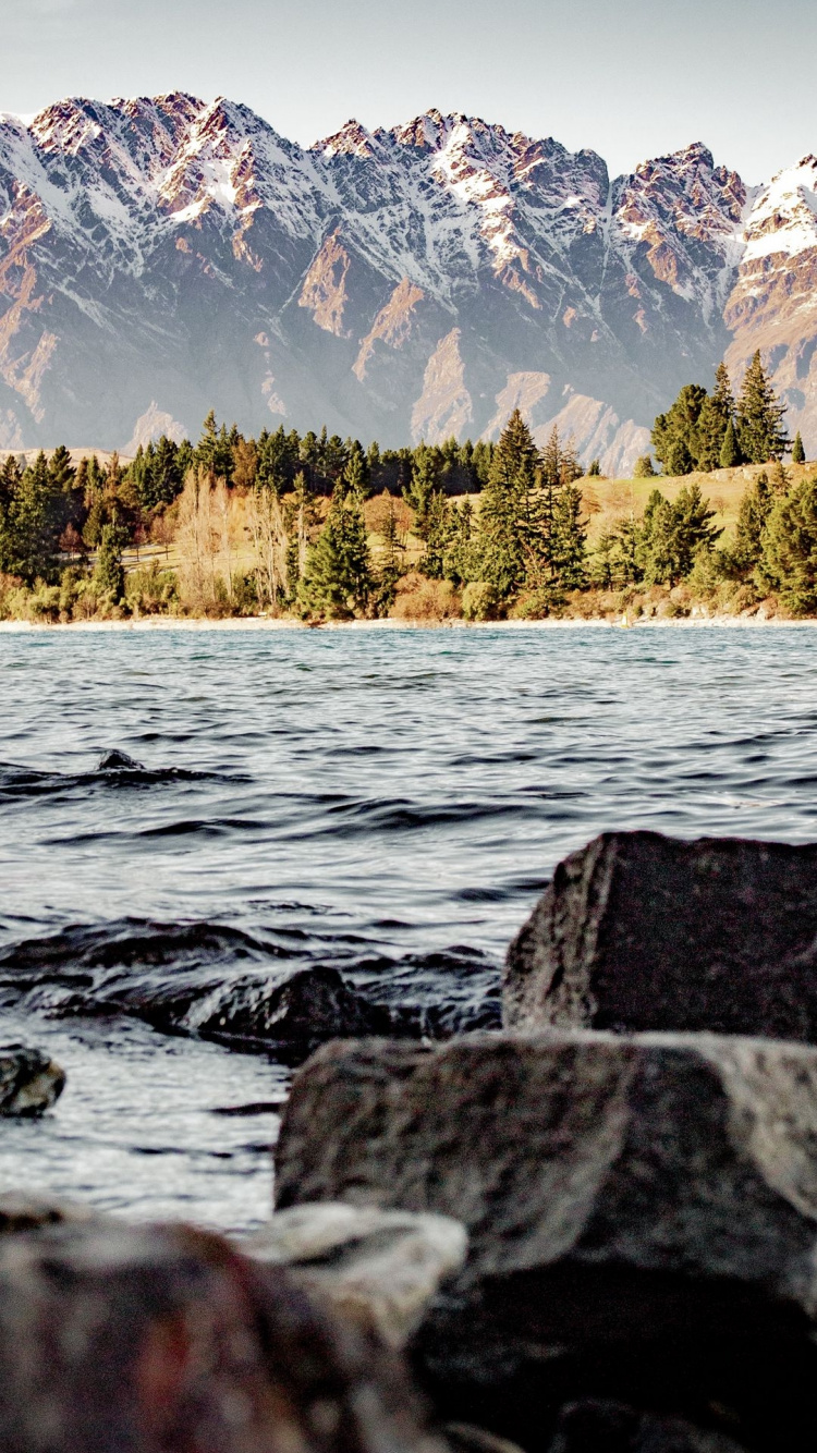 Reflection, Roys Peak, Lake Wnaka, Nature, Travel. Wallpaper in 750x1334 Resolution