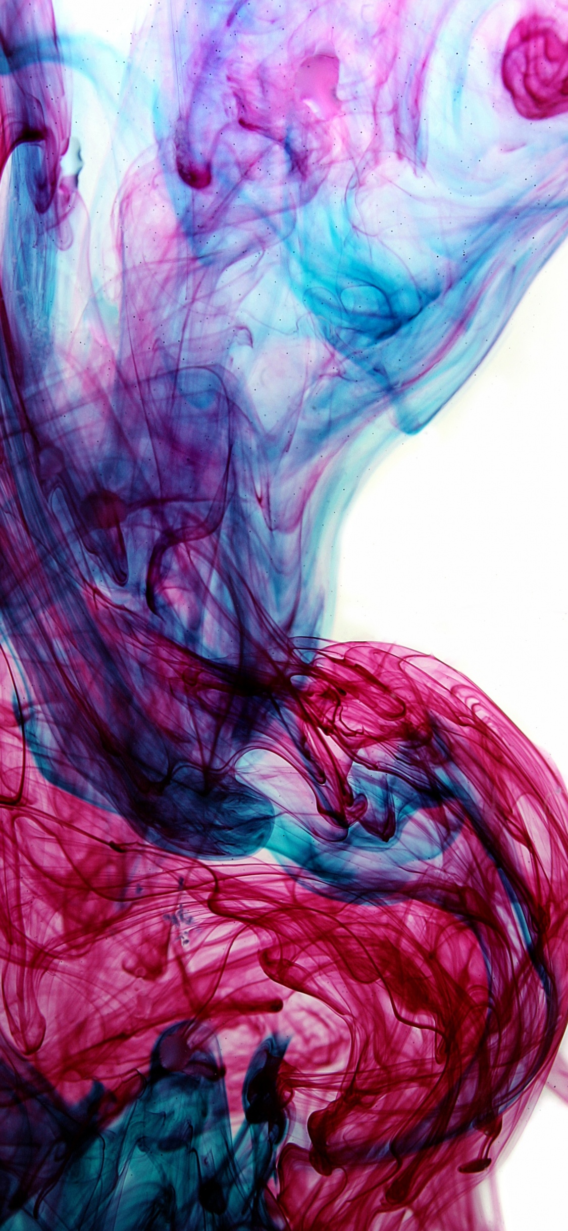 Abstract Ink, Ink, Art, Painting, Water. Wallpaper in 1125x2436 Resolution