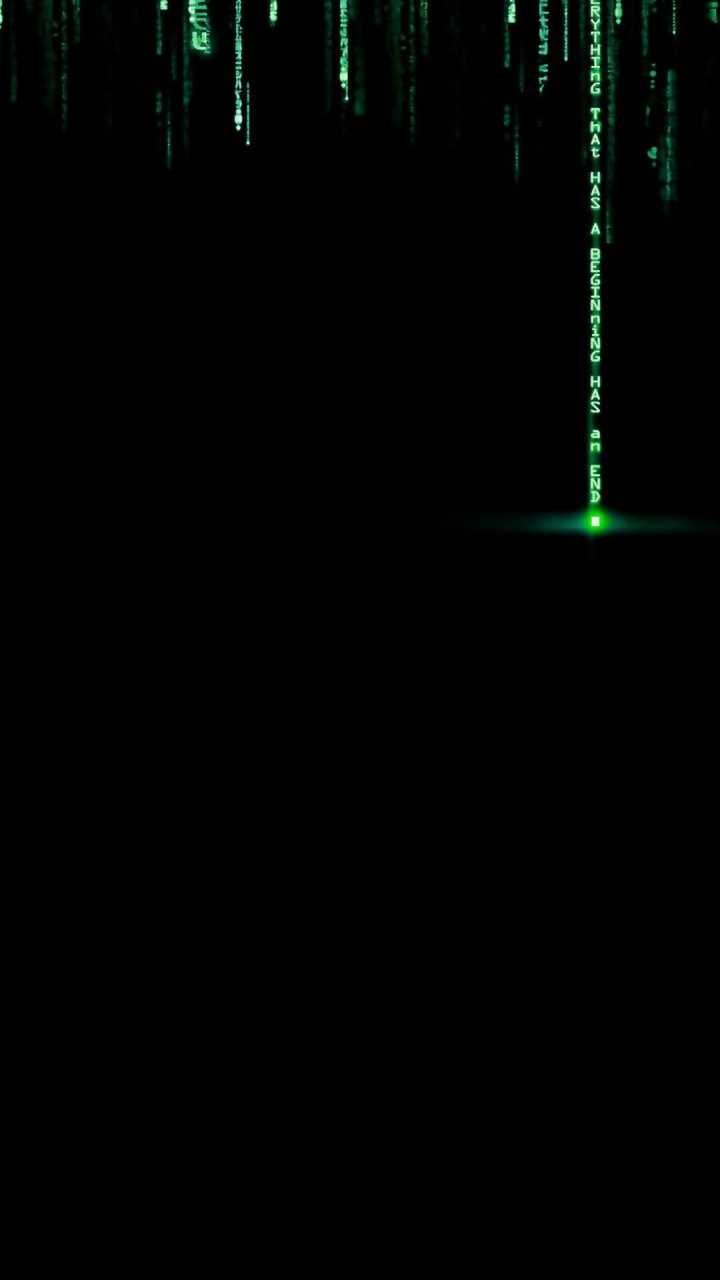 Lluvia Digital Matriz, Amoled, OLED, IOS 13, Ios. Wallpaper in 720x1280 Resolution