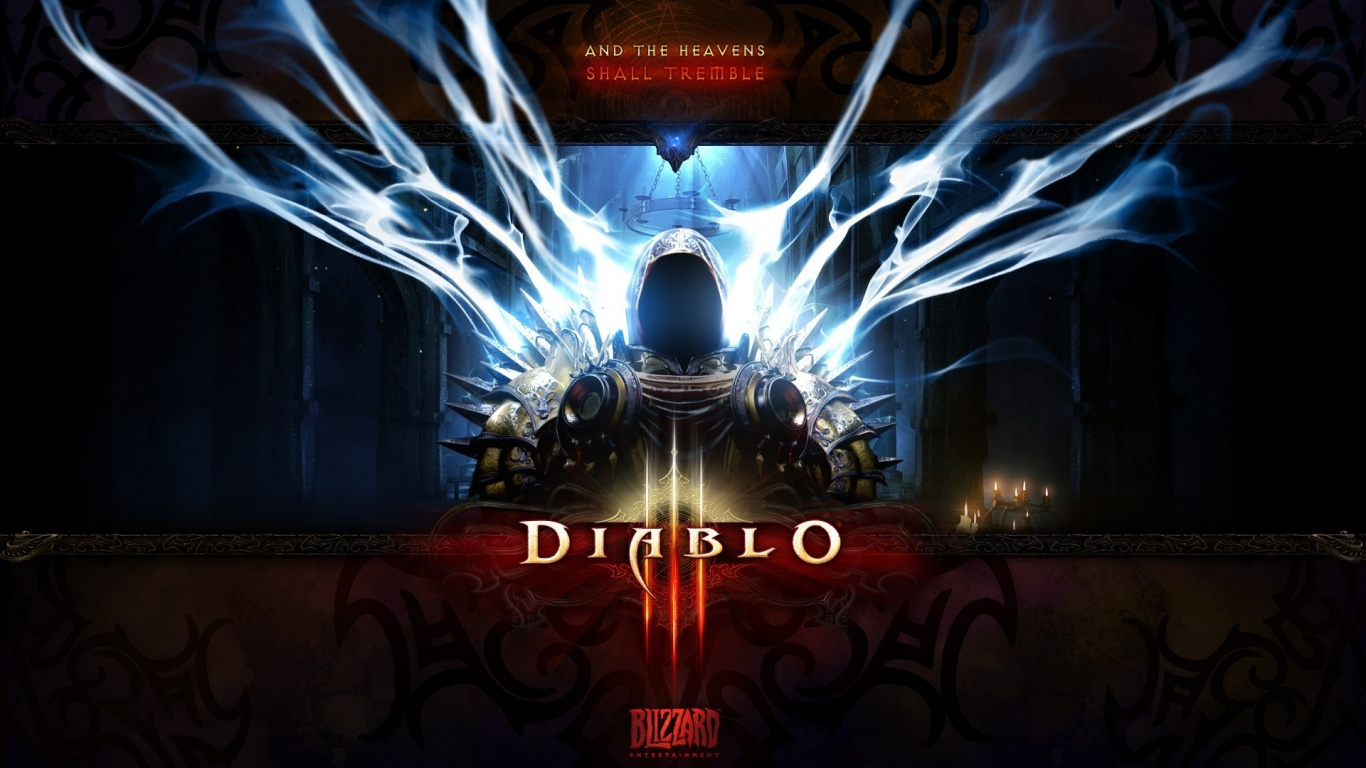 Diablo, Tyrael, Blizzard Entertainment, Xbox 360, Graphisme. Wallpaper in 1366x768 Resolution
