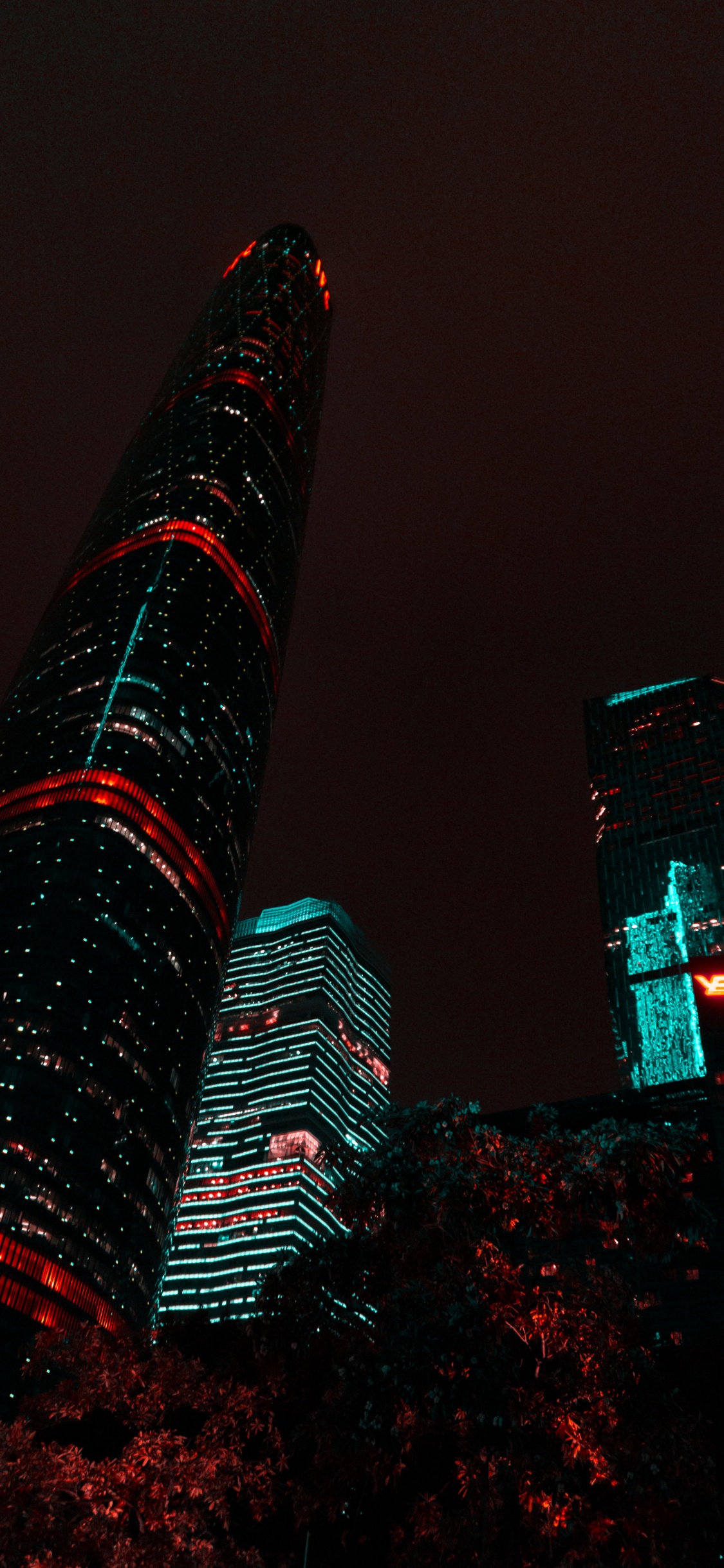 Beatport, Soundcloud, Building, Skyscraper, Tower. Wallpaper in 1125x2436 Resolution