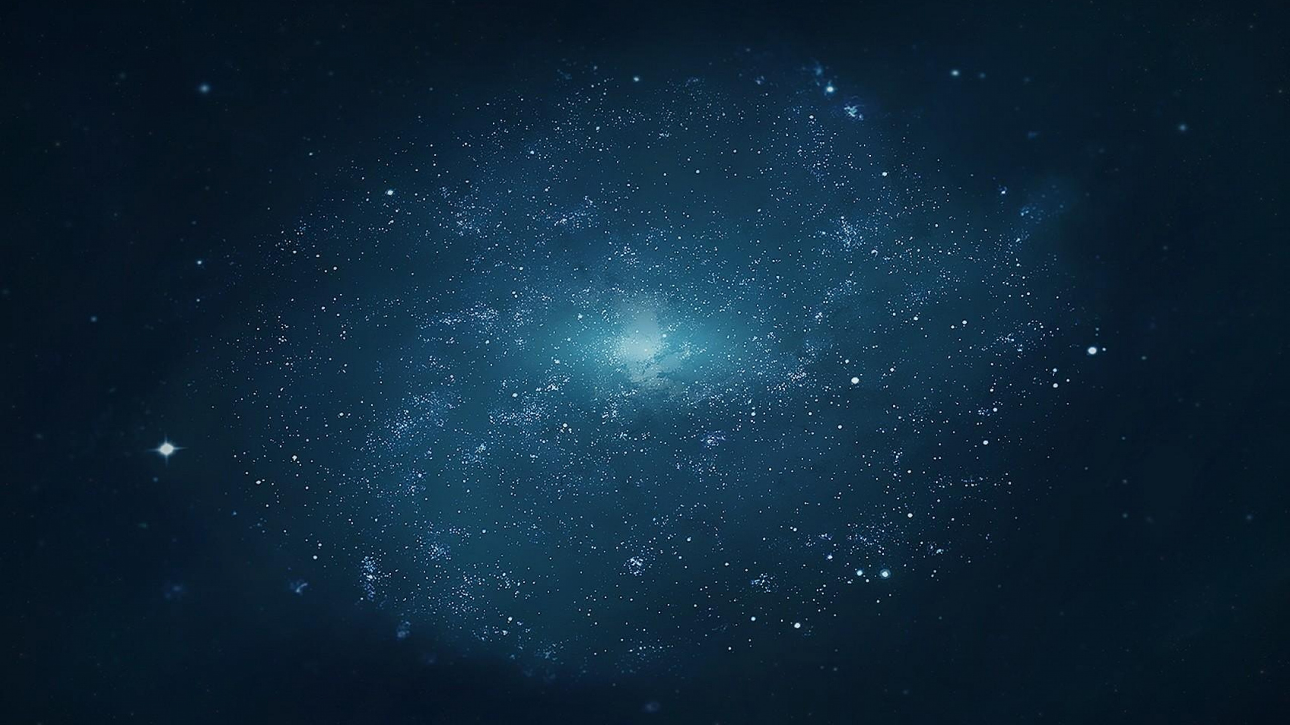 Ciel Étoilé Au-dessus de la Nuit Étoilée. Wallpaper in 2560x1440 Resolution
