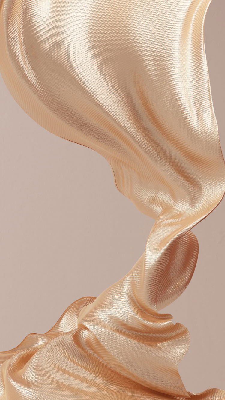 Lave Agni, Peach, Soie, Satin, Textile. Wallpaper in 750x1334 Resolution