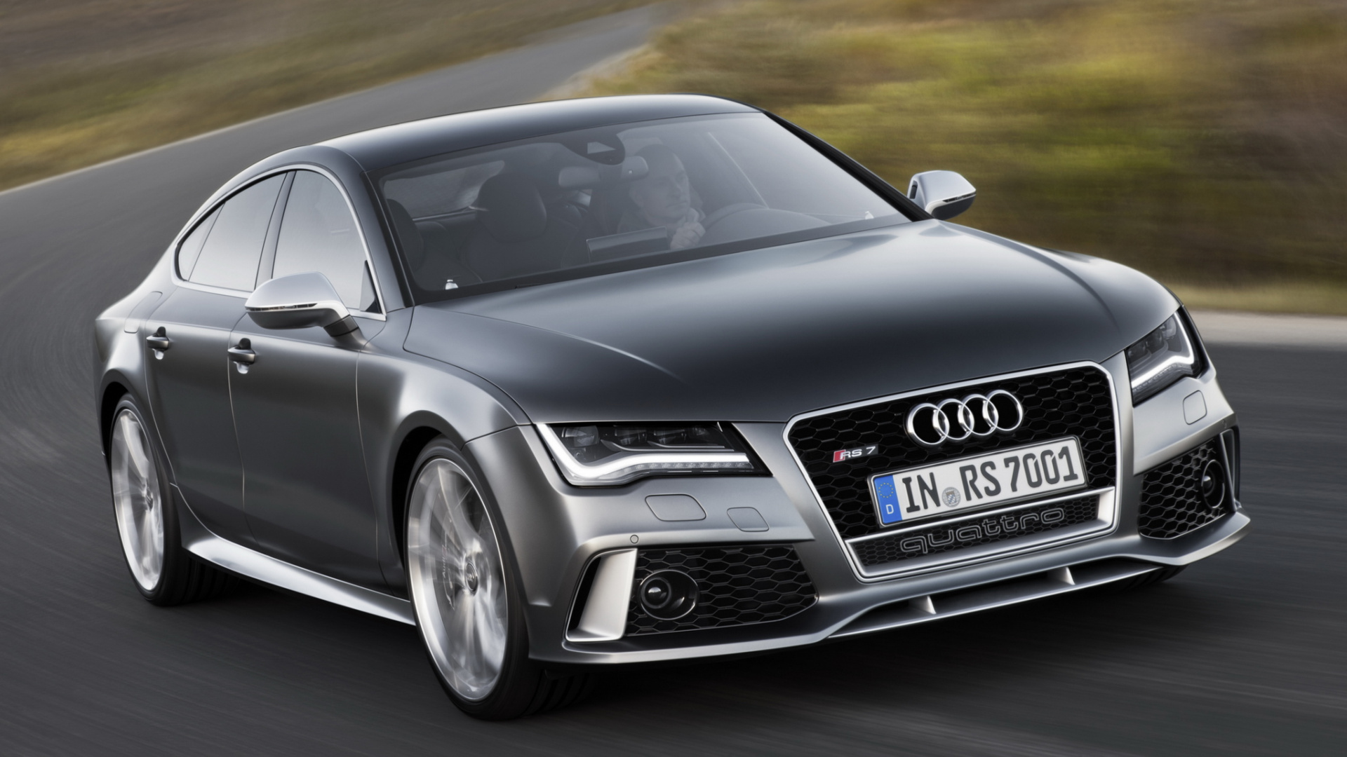 Black Audi Coupe on Road During Daytime. Wallpaper in 1920x1080 Resolution