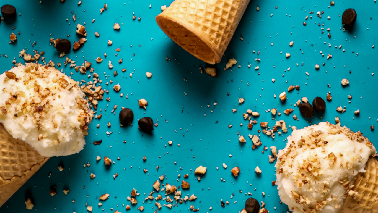 Helado, Yogur Helado, Flan, Crema, Heladería. Wallpaper in 1280x720 Resolution