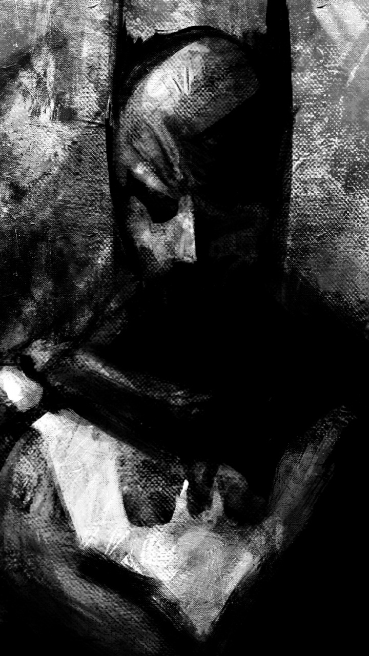 Graue Betonstatue Des Menschen. Wallpaper in 720x1280 Resolution