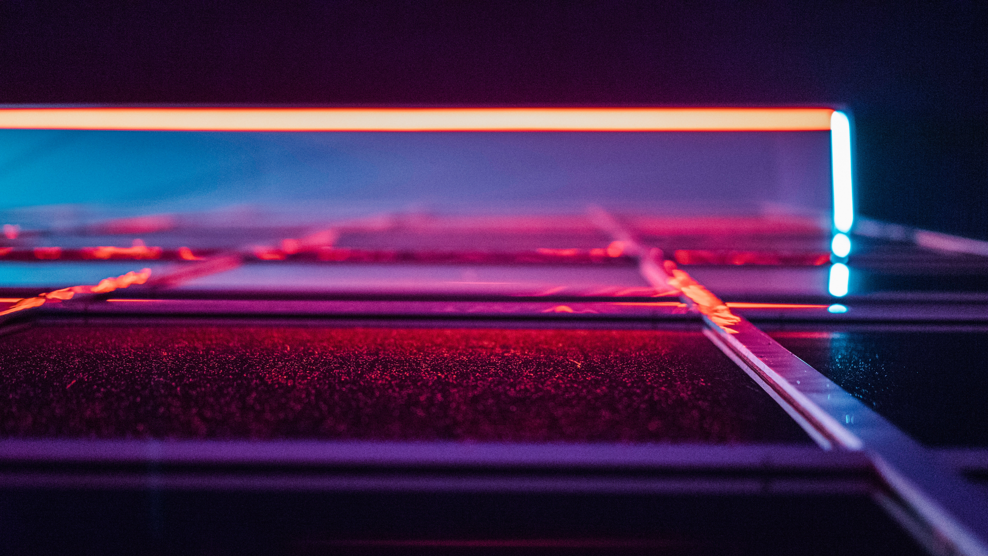 Red and Black Light in Dark Room. Wallpaper in 3840x2160 Resolution