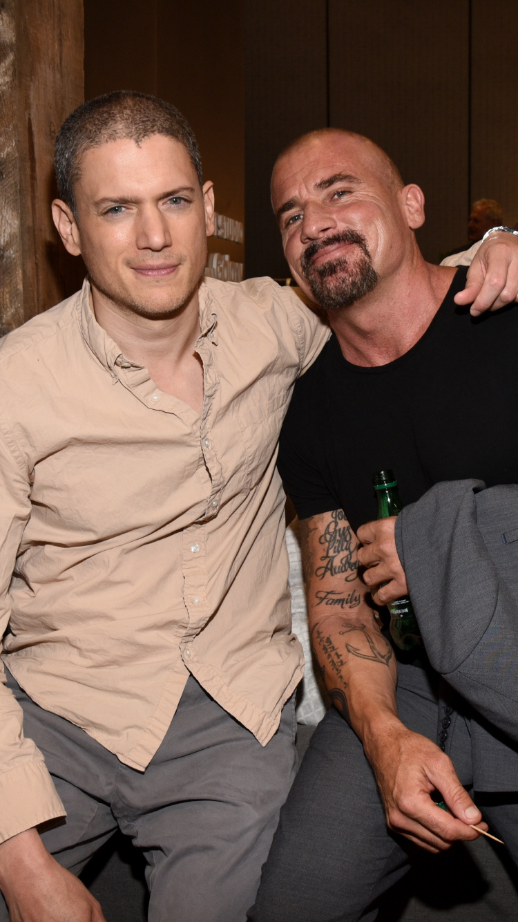 Prison Break, Wentworth Miller, Dominic Purcell, Michael Scofield, Fernsehen. Wallpaper in 750x1334 Resolution