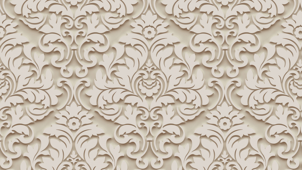 Textile Floral Blanc et Noir. Wallpaper in 1280x720 Resolution