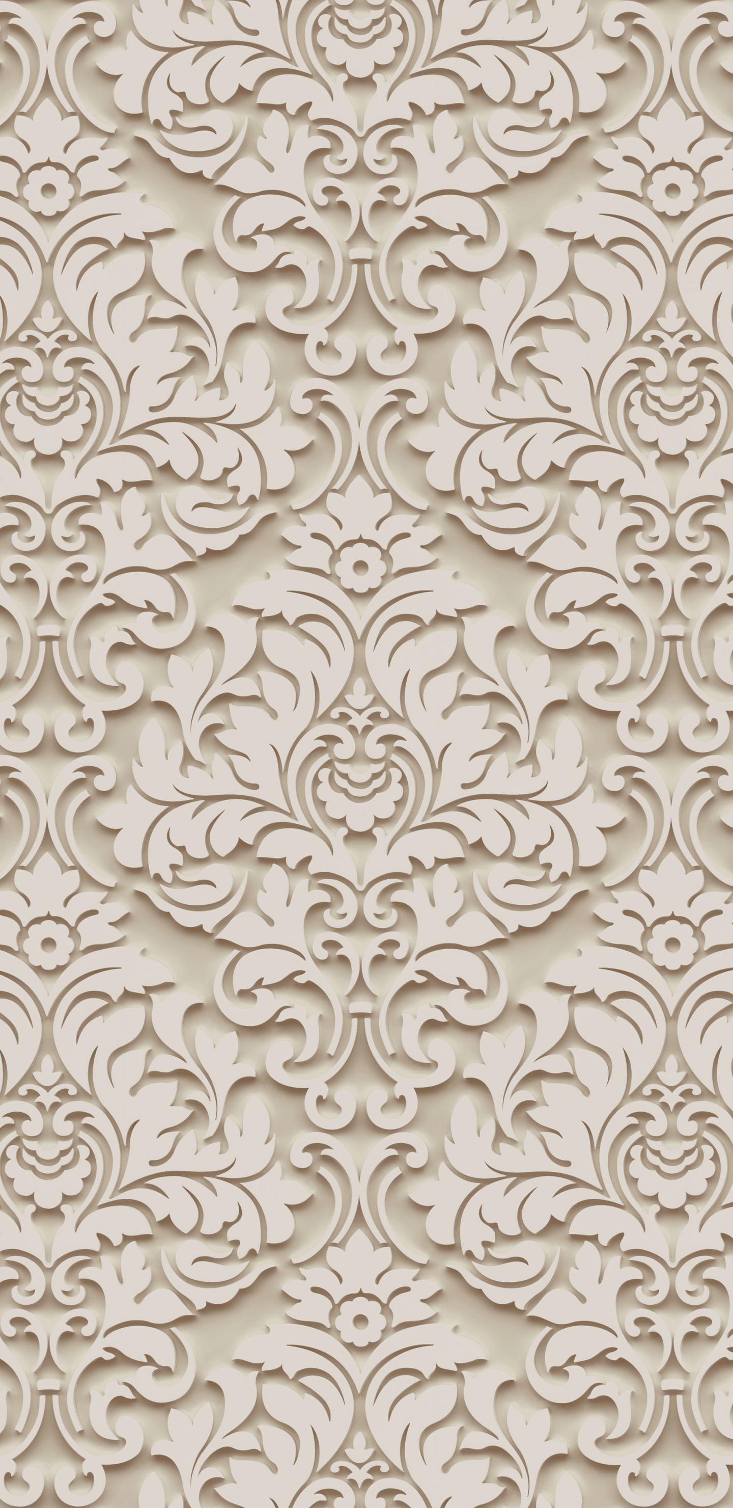 Textile Floral Blanc et Noir. Wallpaper in 1440x2960 Resolution