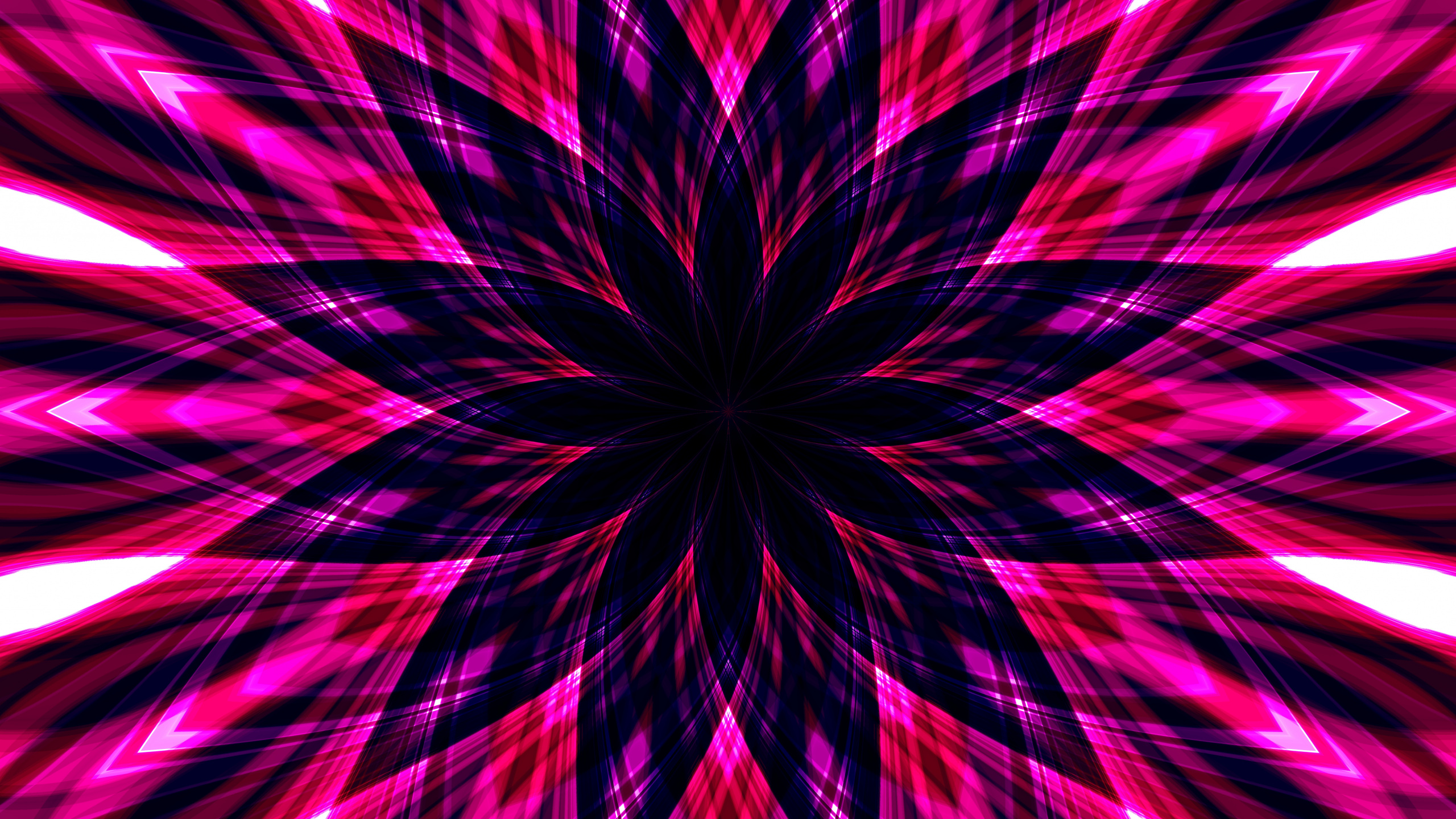 Fraktale Kunst, Vektor-Grafiken, Illustration, Flagge Von Malaysia, Abstrakte Kunst. Wallpaper in 2560x1440 Resolution