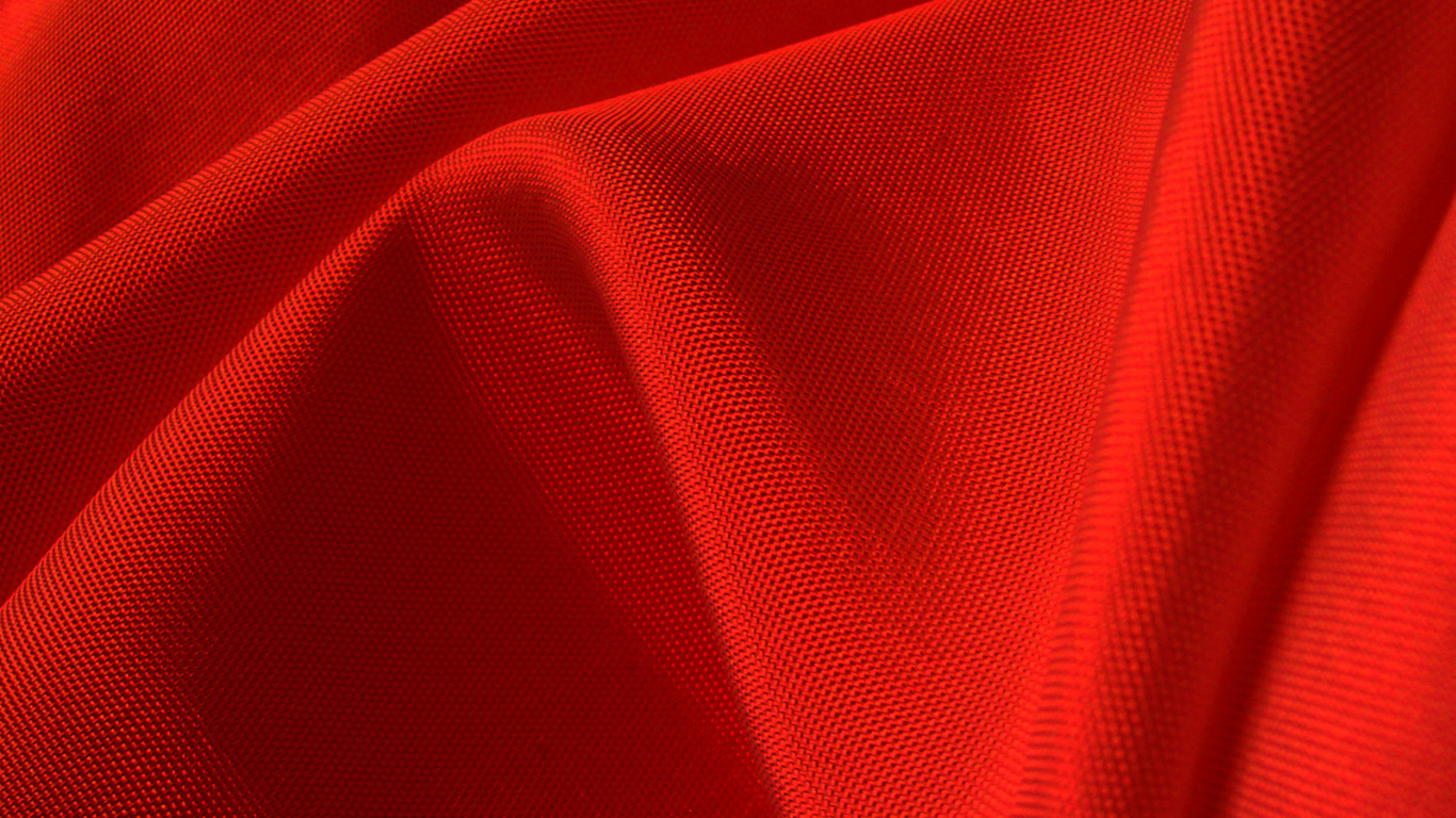 Rotes Textil in Nahaufnahmen. Wallpaper in 1366x768 Resolution