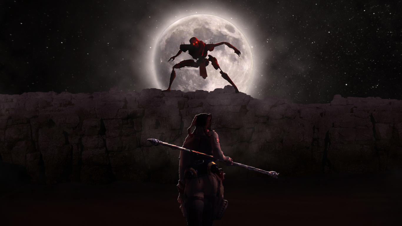 Apex Legends Loba and Revenant, Apex Legends, Revenant, Atmosphere, Light. Wallpaper in 1366x768 Resolution