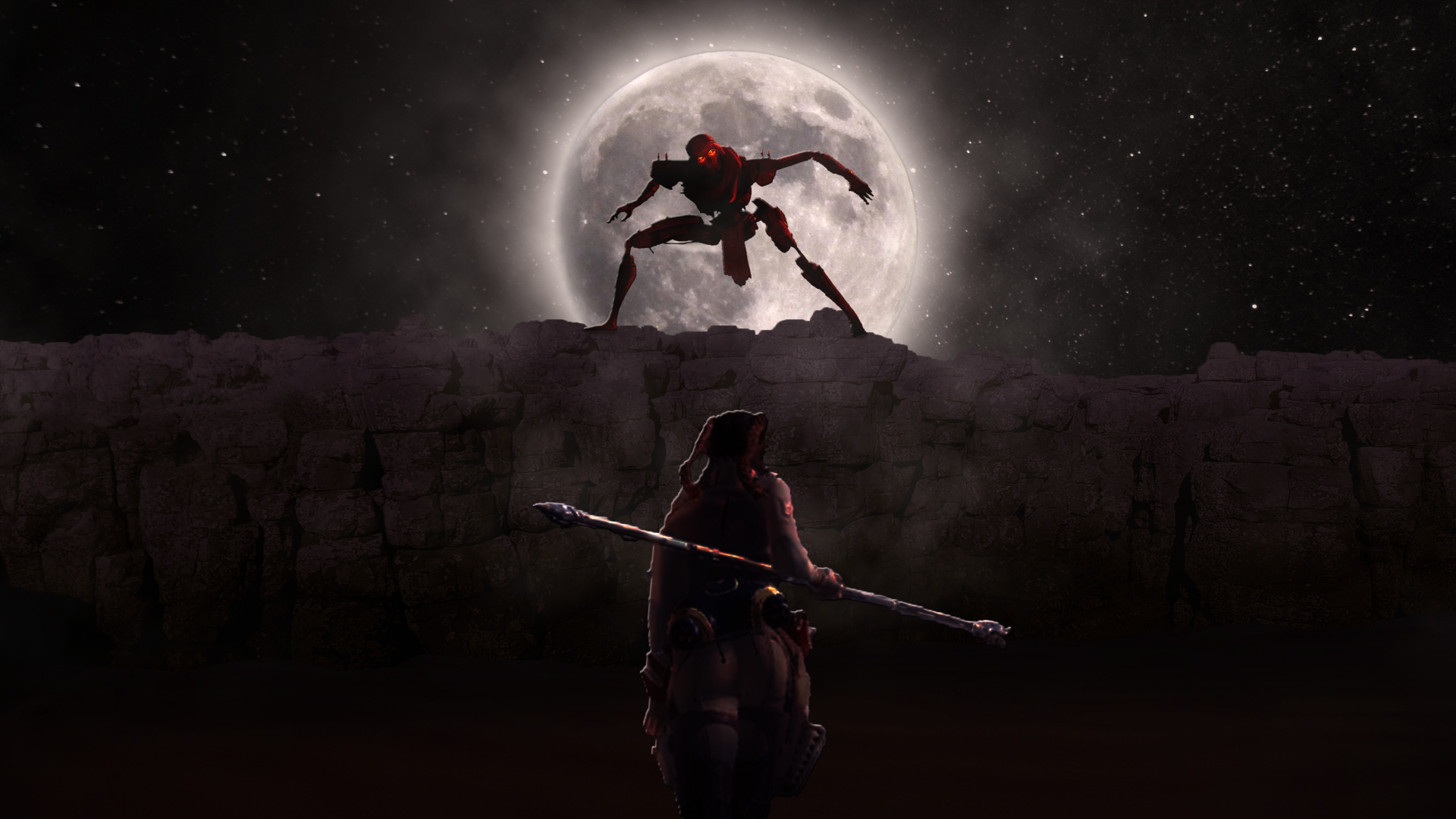 Apex Legends Loba and Revenant, Apex Legends, Revenant, Atmosphere, Light. Wallpaper in 1920x1080 Resolution