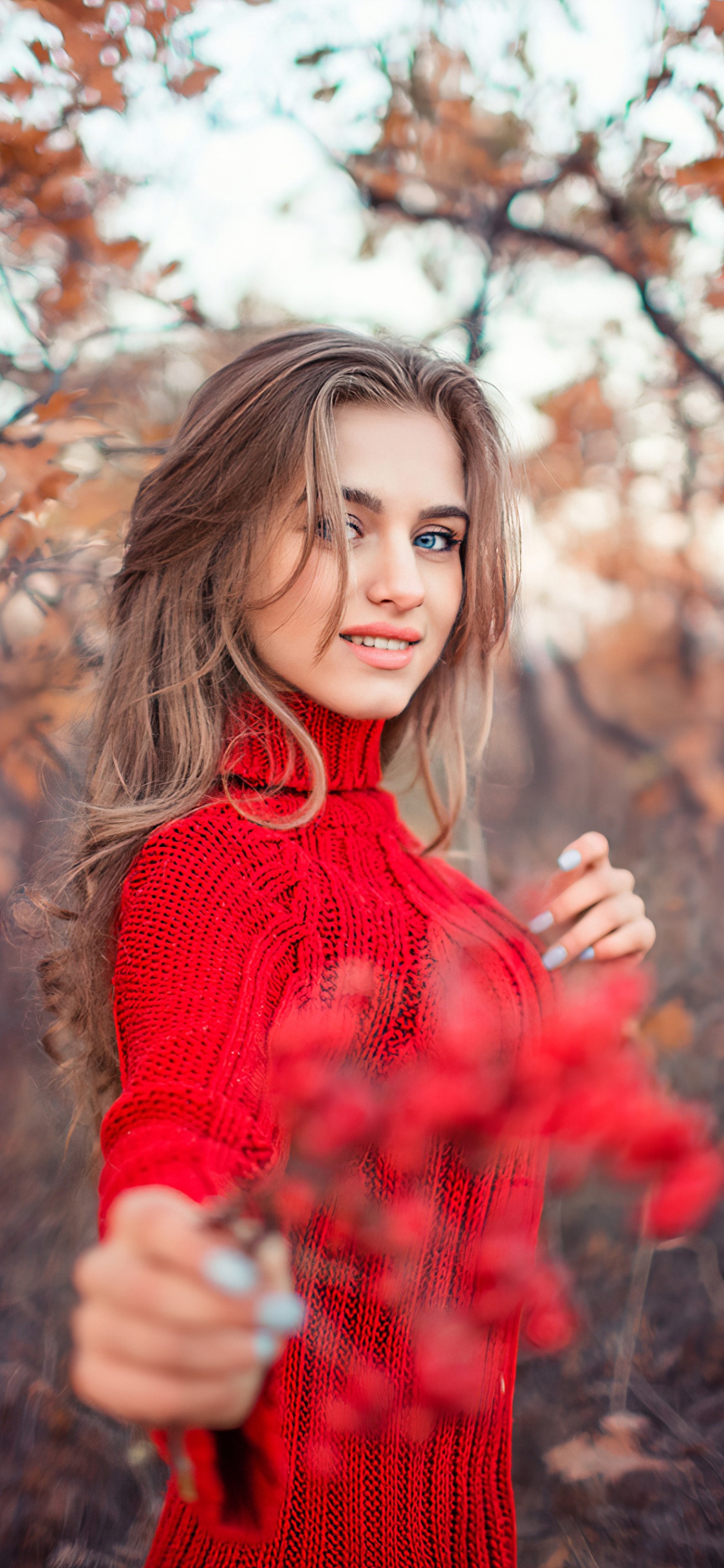 Menschen in Der Natur, Haar, Natur, Blatt, Baum. Wallpaper in 1125x2436 Resolution