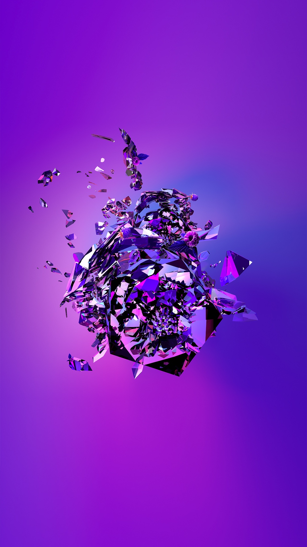 Lilas, dj Valoron, Deezer, Liquid, Purple. Wallpaper in 1080x1920 Resolution