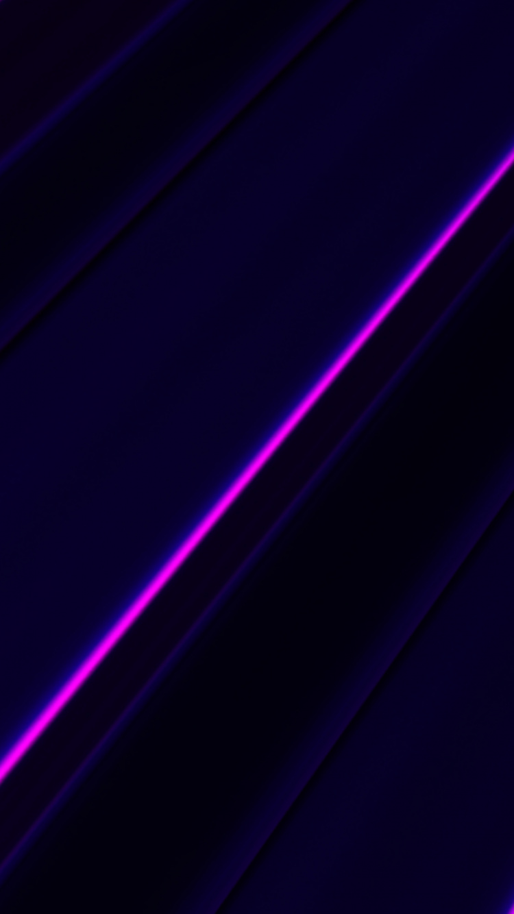 Lila Licht im Dunklen Raum. Wallpaper in 750x1334 Resolution