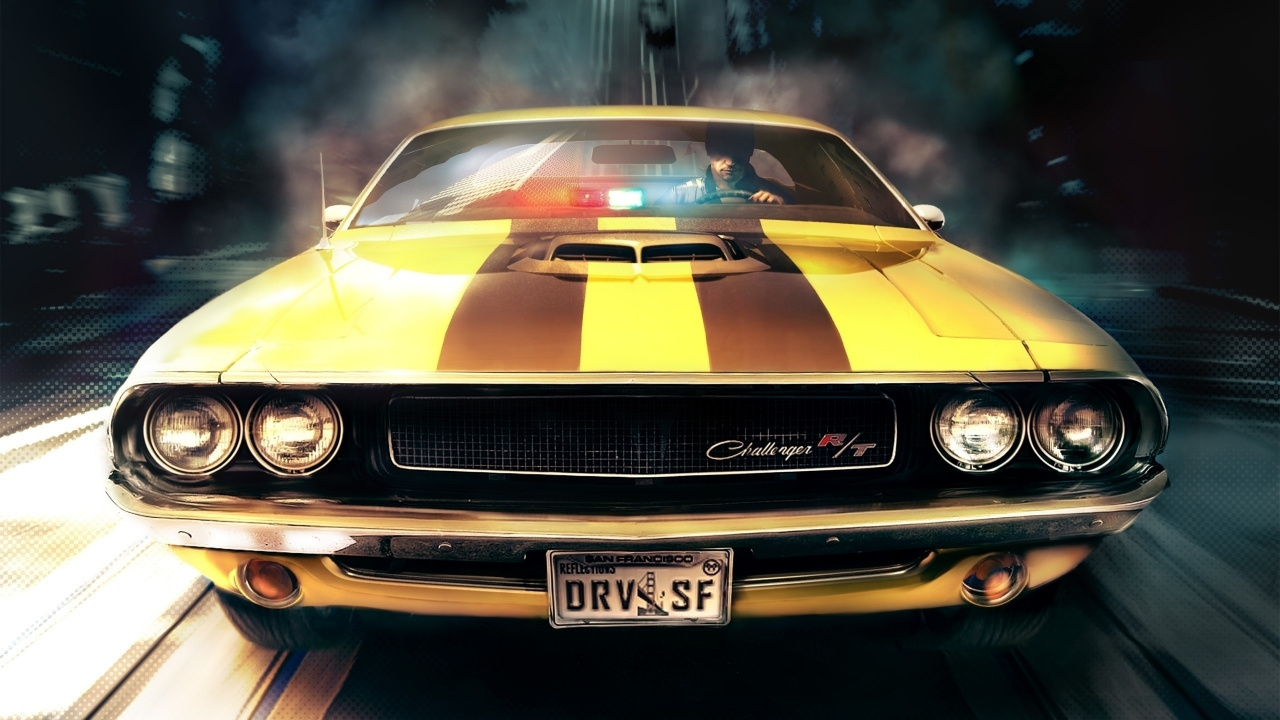 Yellow Chevrolet Camaro on Road During Daytime. Wallpaper in 1280x720 Resolution