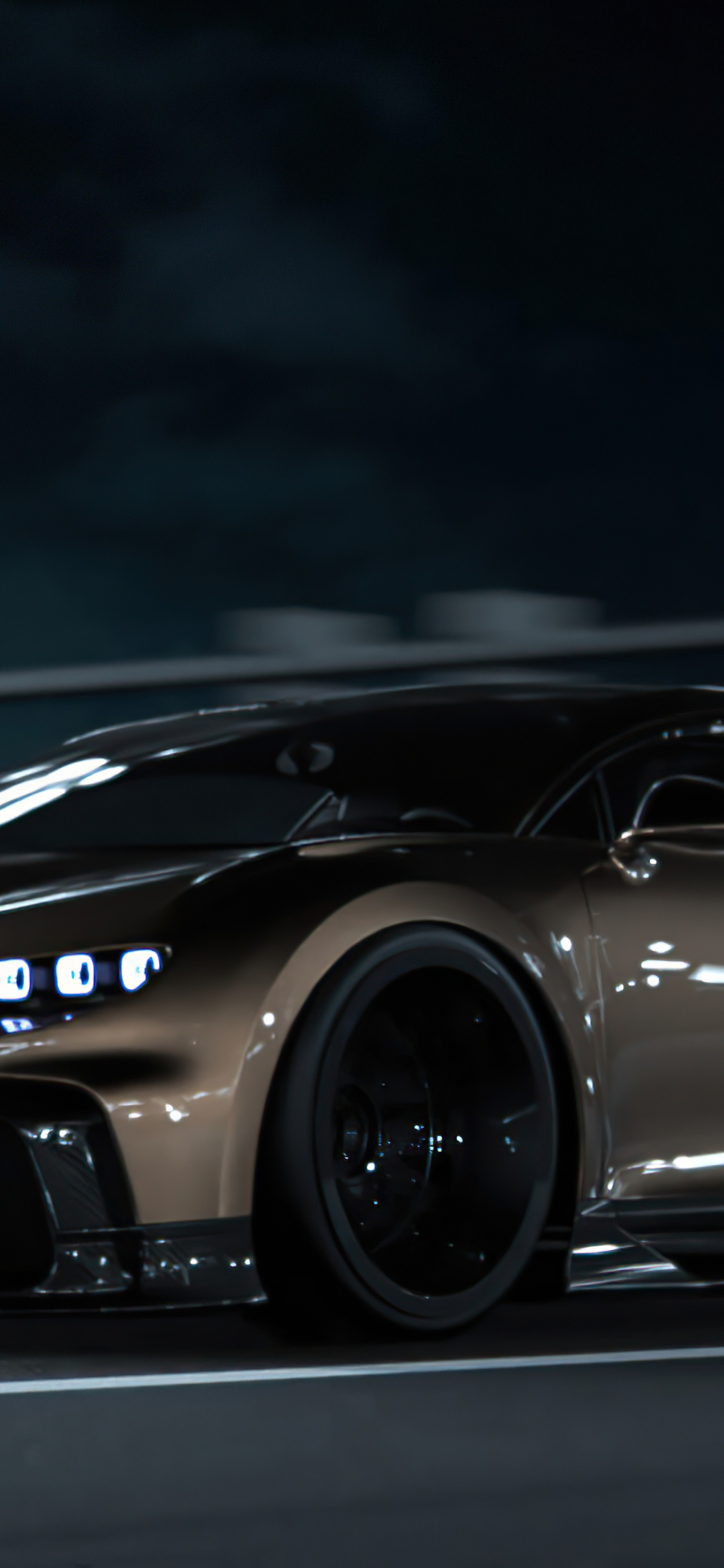 Bugatti, Bugatti Chiron Sport, Bugatti Chiron Purer Sport, Car, Sportwagen. Wallpaper in 1125x2436 Resolution