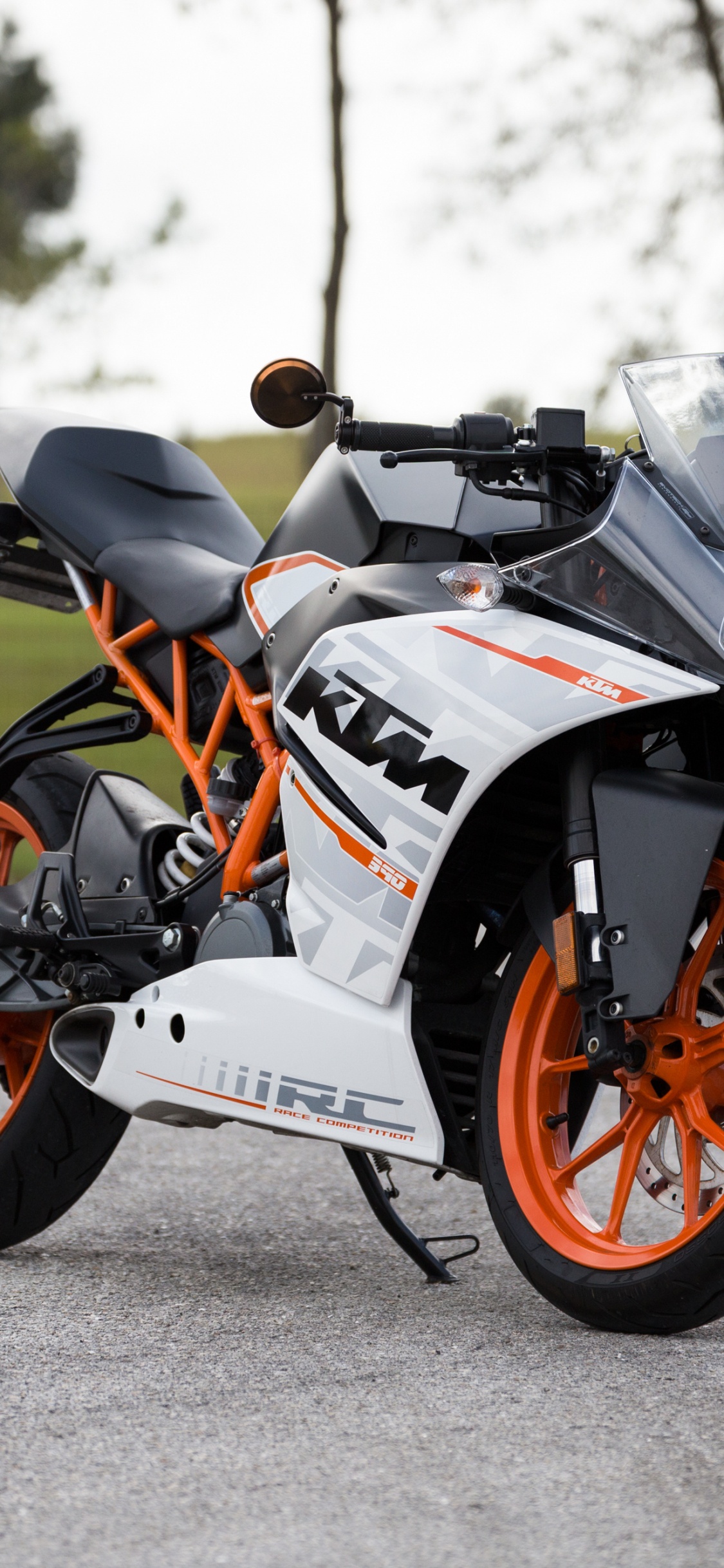 Ktm, Ktm Rc390, KTM390公爵, 自行车, Ktm rc 250 壁纸 1125x2436 允许