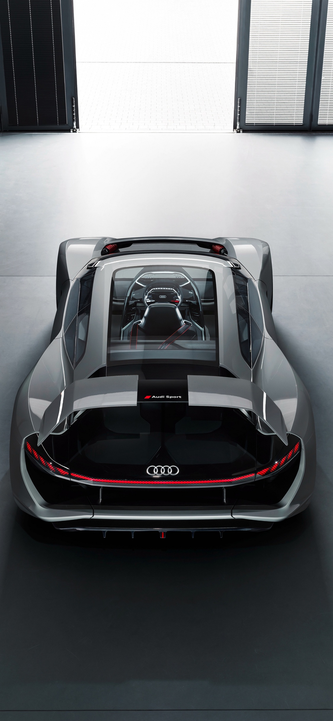 Ferrari Blanco y Rojo f 1. Wallpaper in 1125x2436 Resolution