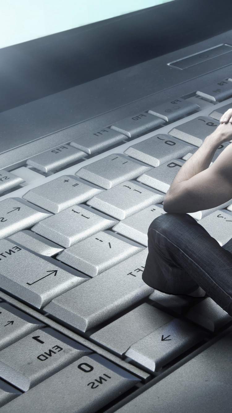 Dispositivo Electrónico, Músculos, Barra de Espacio, Humanos, Tecnología. Wallpaper in 750x1334 Resolution