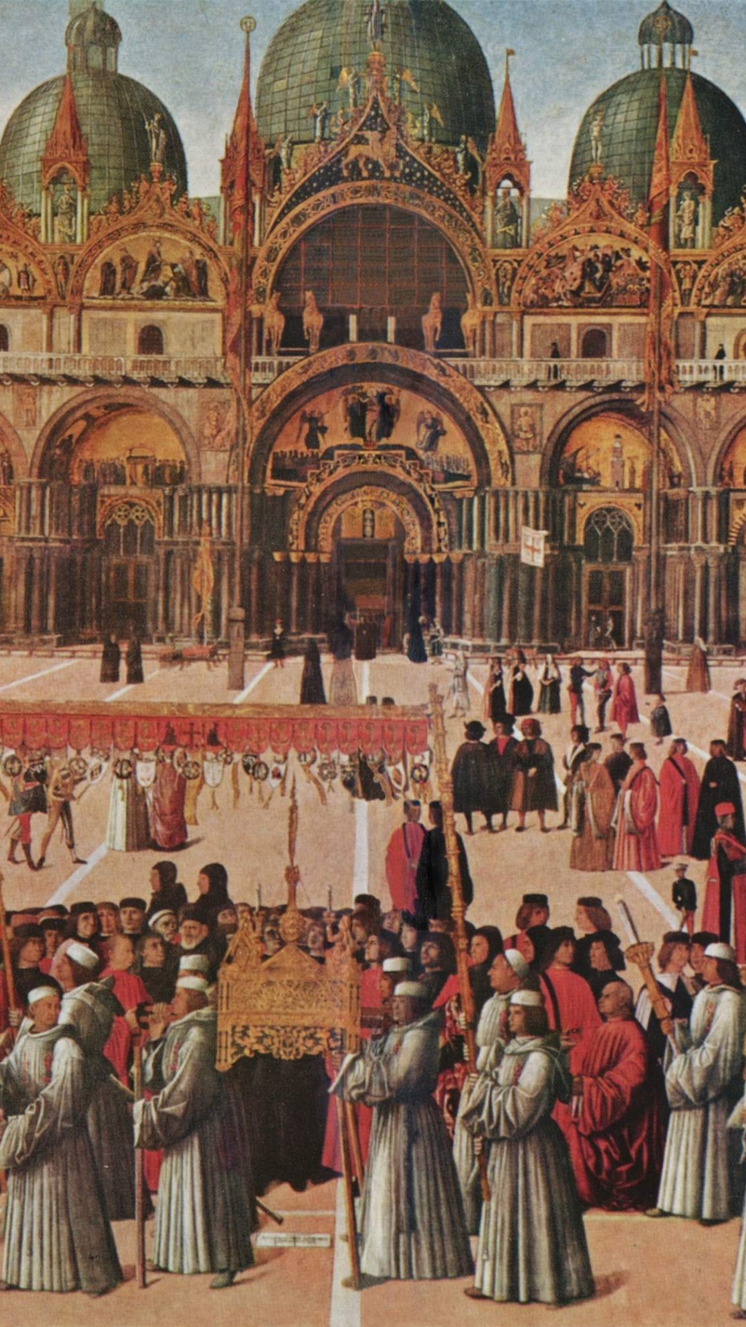 La Gente de Pie Delante Del Edificio de Hormigón Marrón Durante el Día. Wallpaper in 1080x1920 Resolution