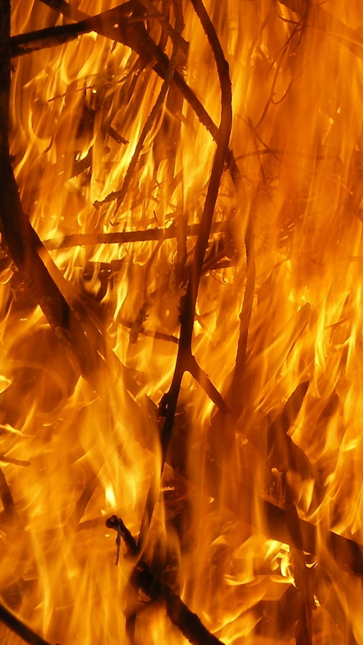 Yellow and Brown Abstract Painting. Wallpaper in 720x1280 Resolution